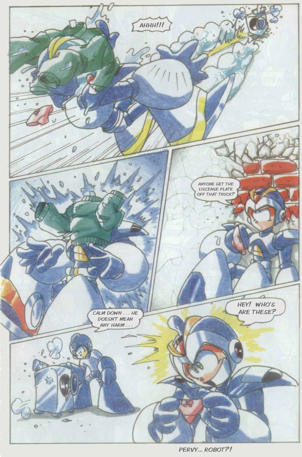 Read online Novas Aventuras de Megaman comic -  Issue #6 - 5