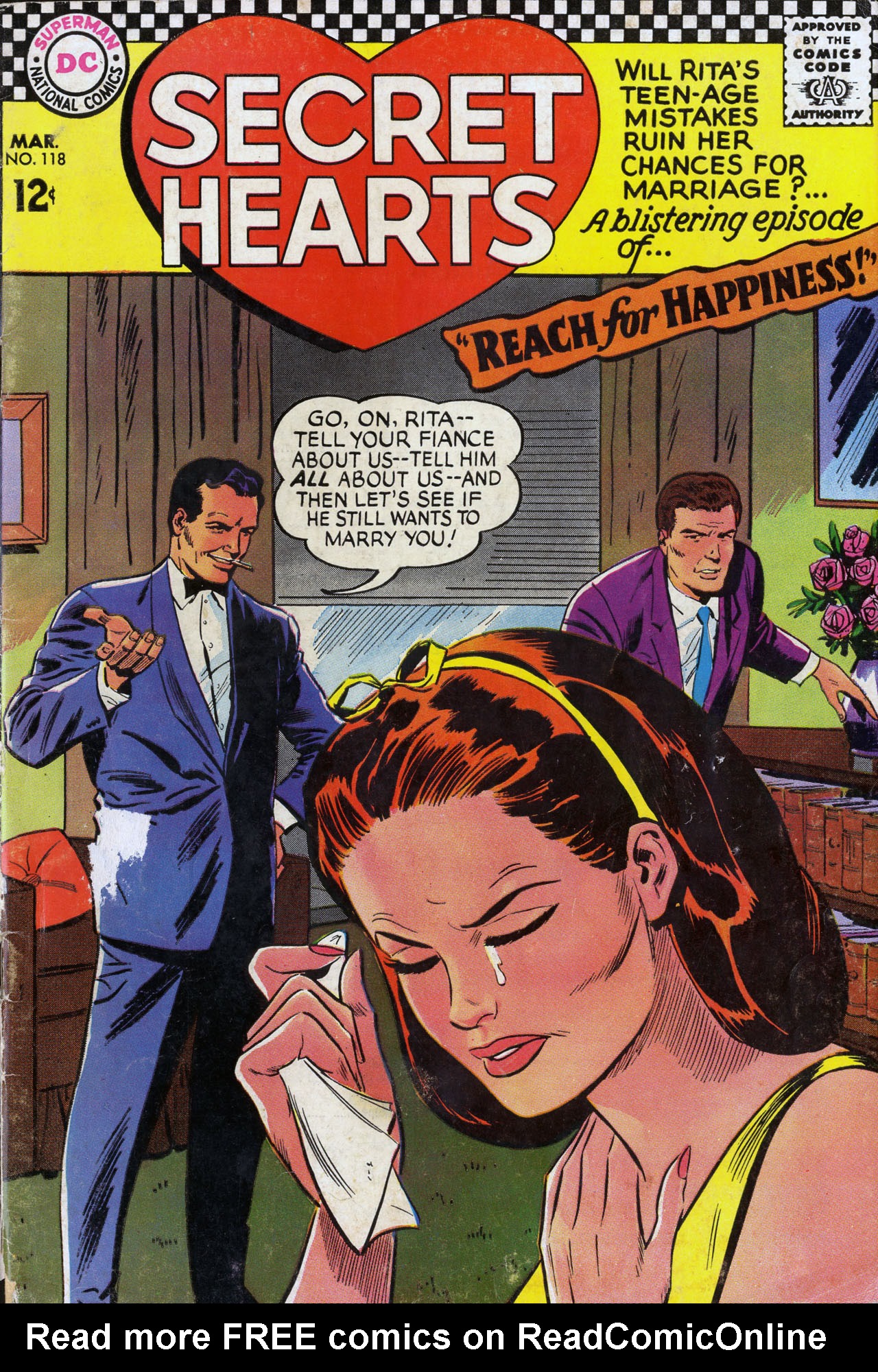 Read online Secret Hearts comic -  Issue #118 - 1