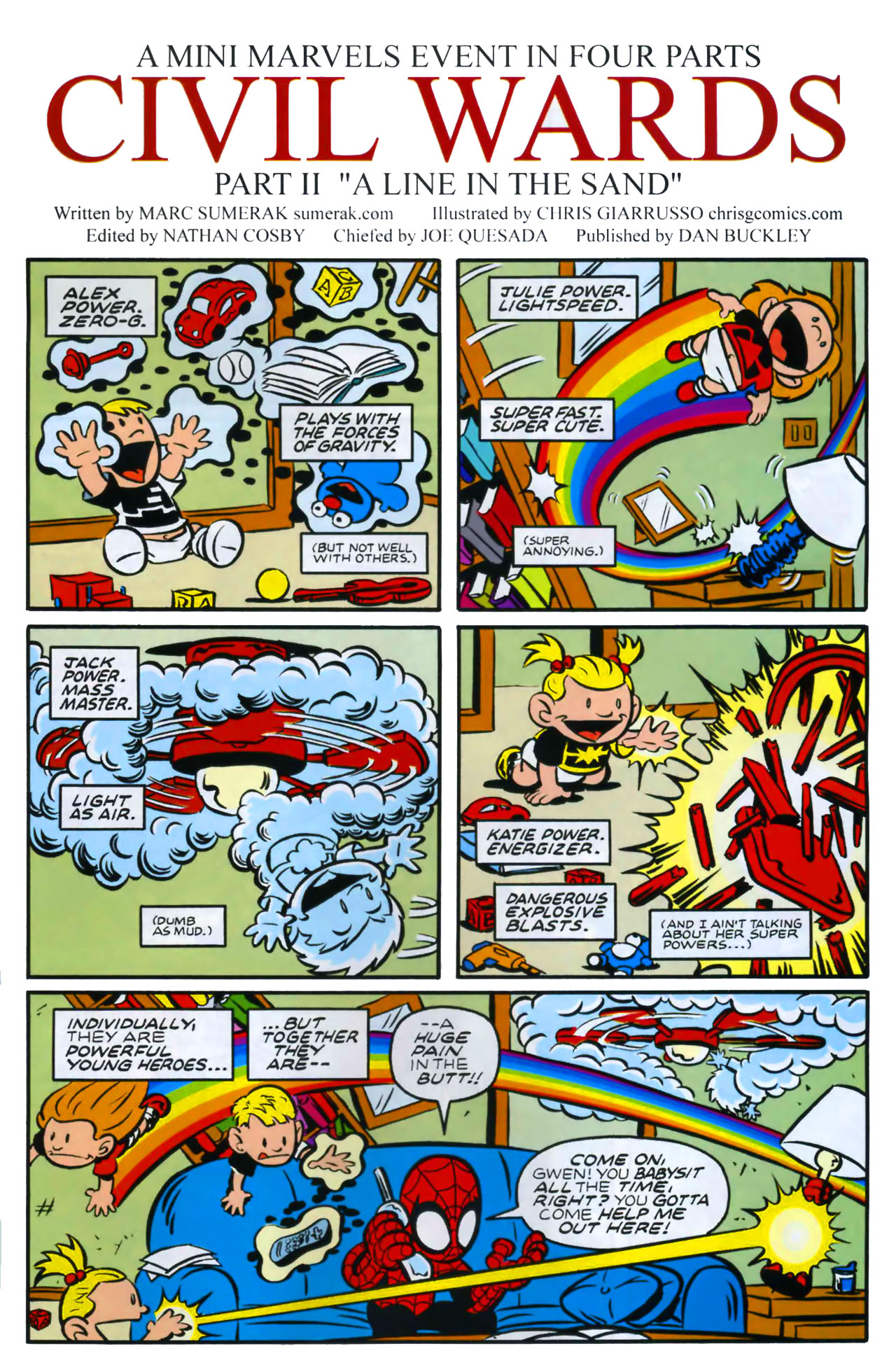 Read online Spider-Man and Power Pack comic -  Issue #2 - 23