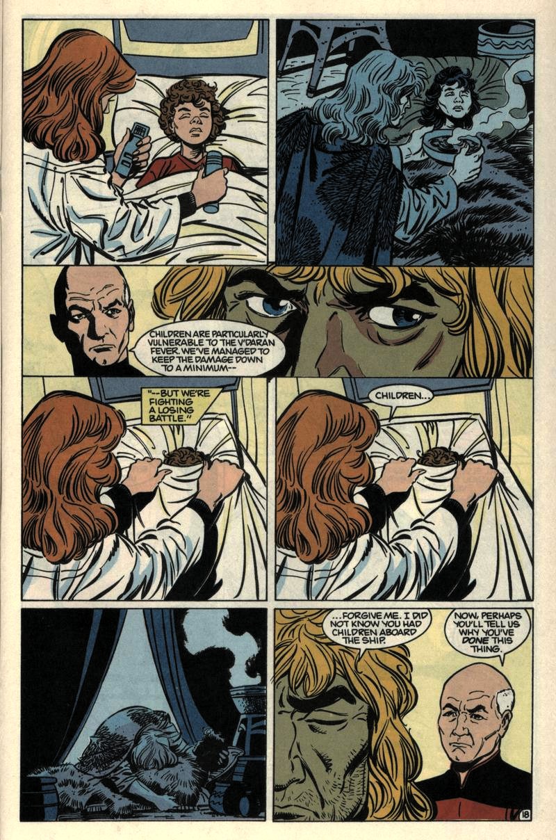 Read online Star Trek: The Next Generation (1989) comic -  Issue #18 - 19