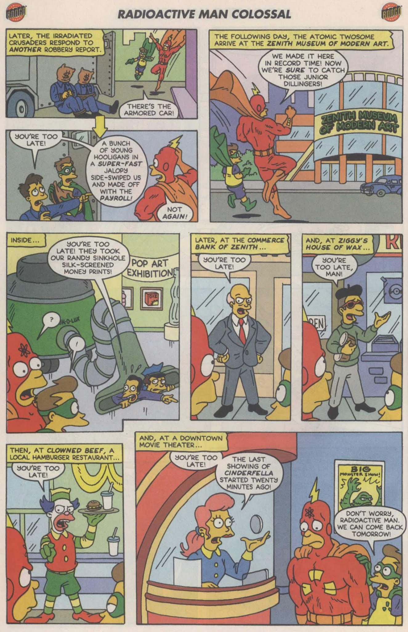 Read online Radioactive Man 80 pg. Colossal comic -  Issue # Full - 20