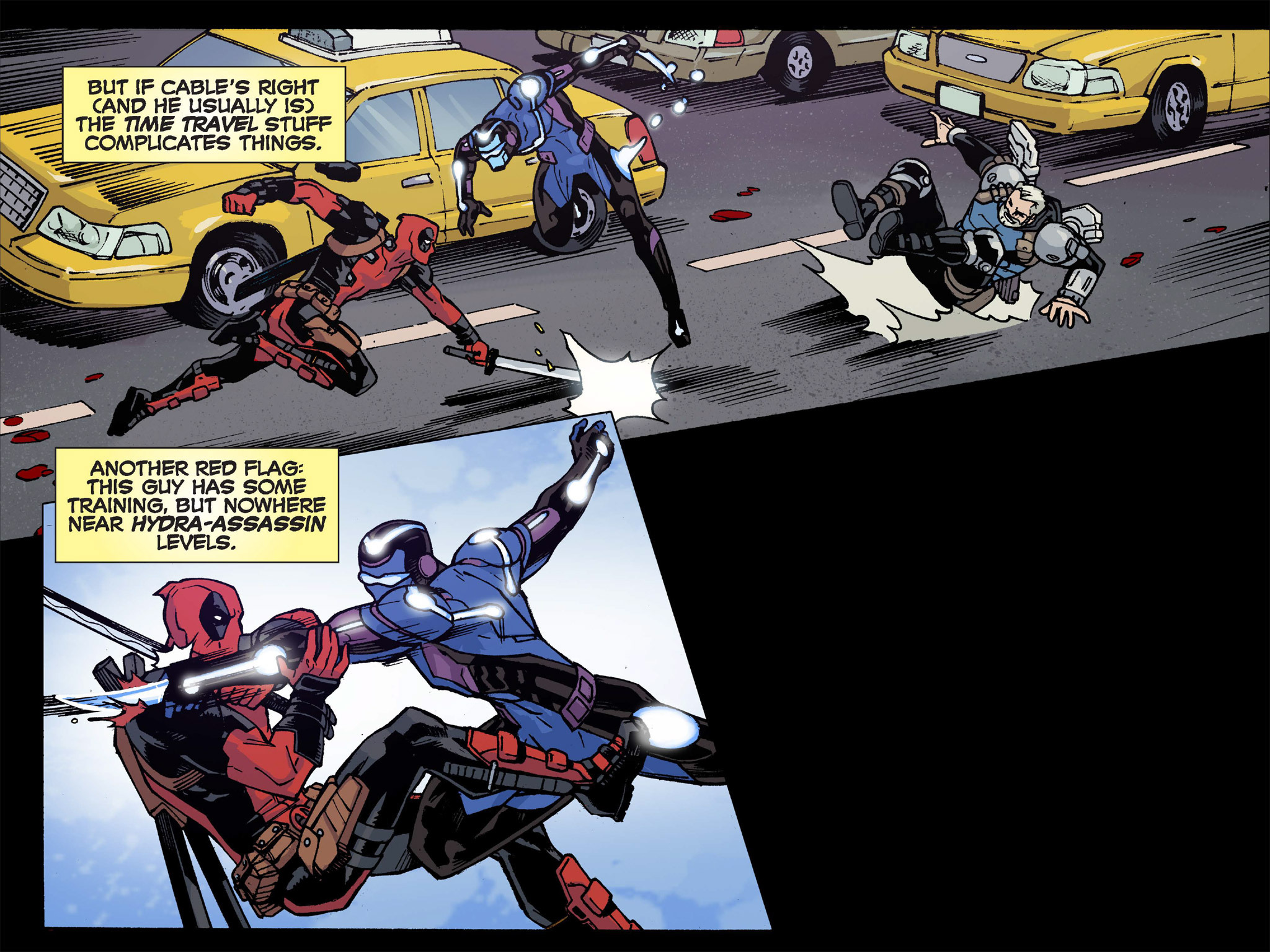 Read online Deadpool & Cable: Split Second Infinite Comic comic -  Issue #3 - 14