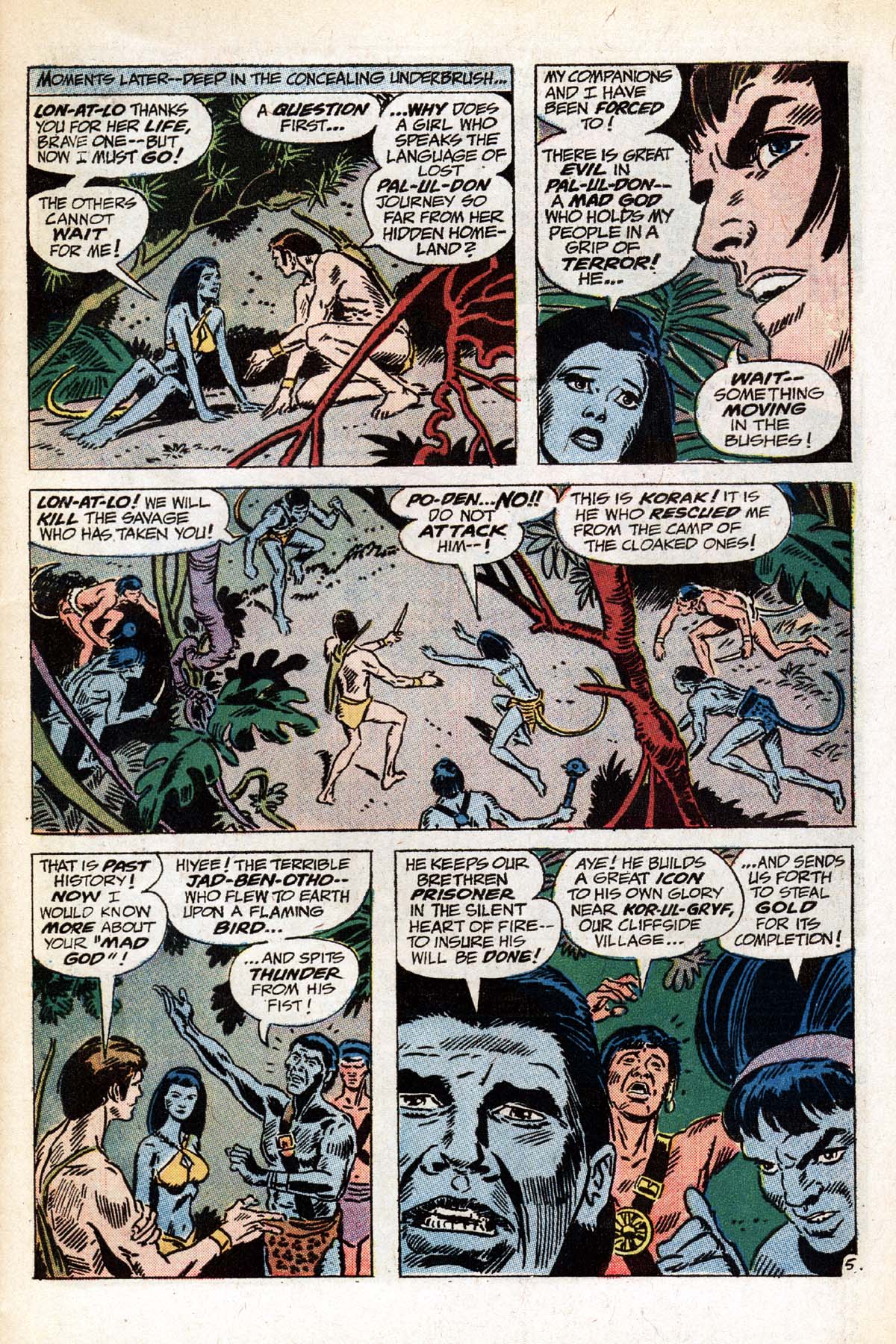 Read online Korak, Son of Tarzan (1972) comic -  Issue #48 - 6