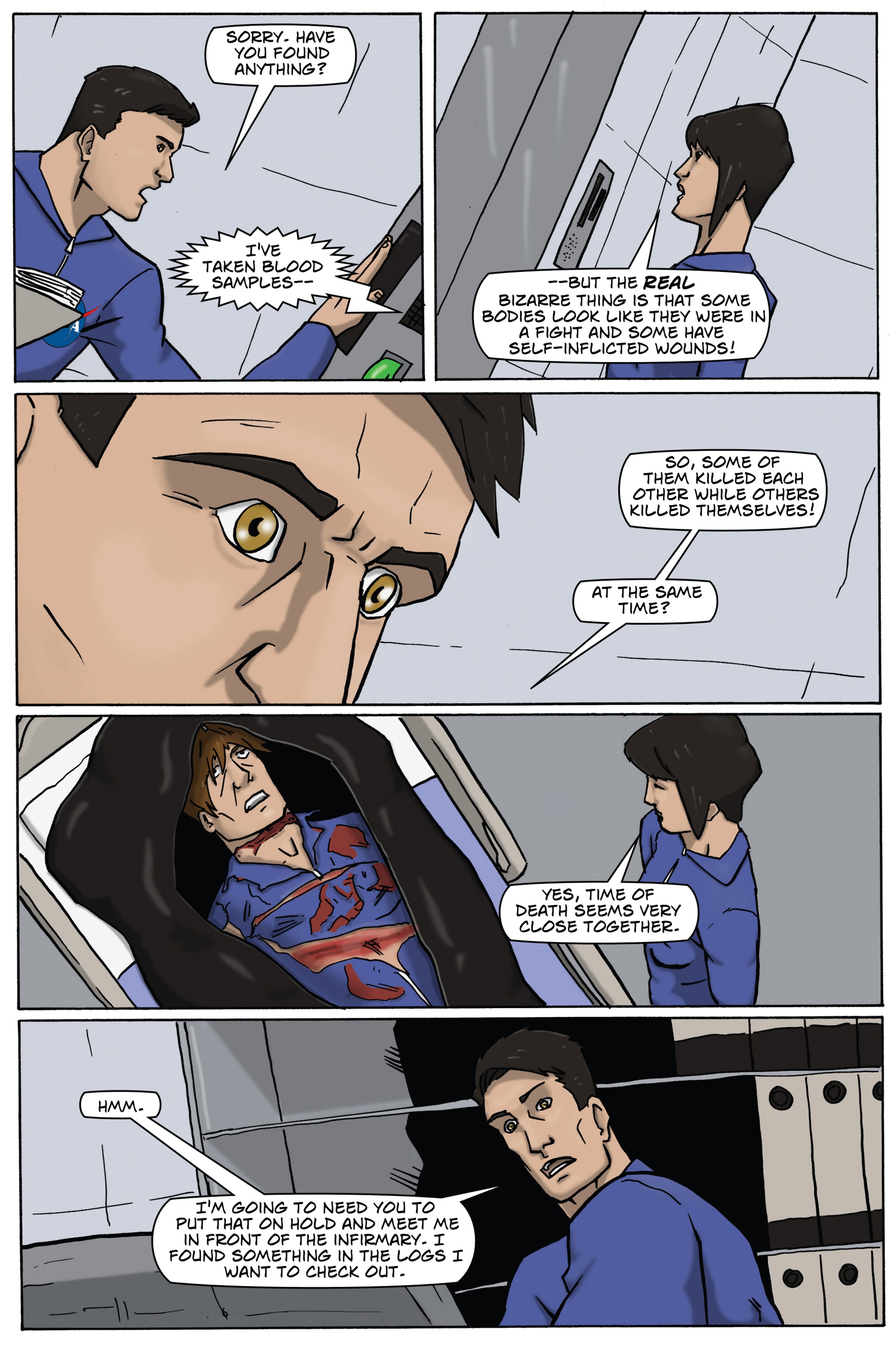 Read online Mars One comic -  Issue #2 - 9