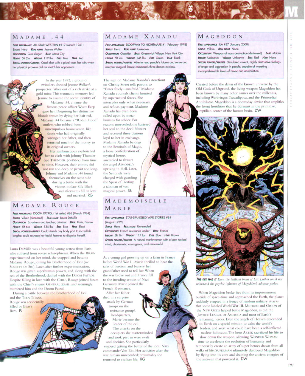 Read online The DC Comics Encyclopedia comic -  Issue # TPB 1 - 192