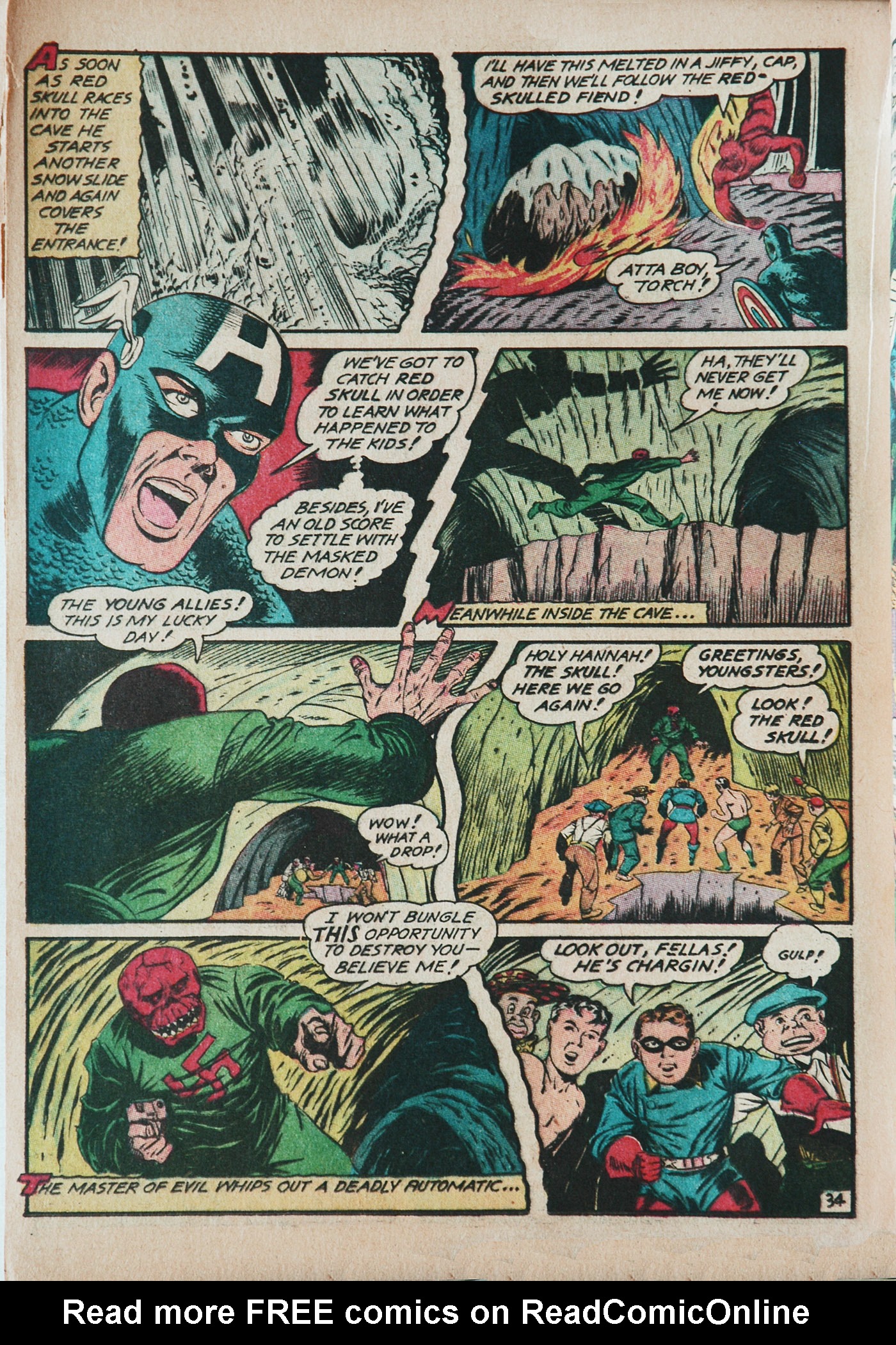 Read online Young Allies Comics comic -  Issue #4 - 36