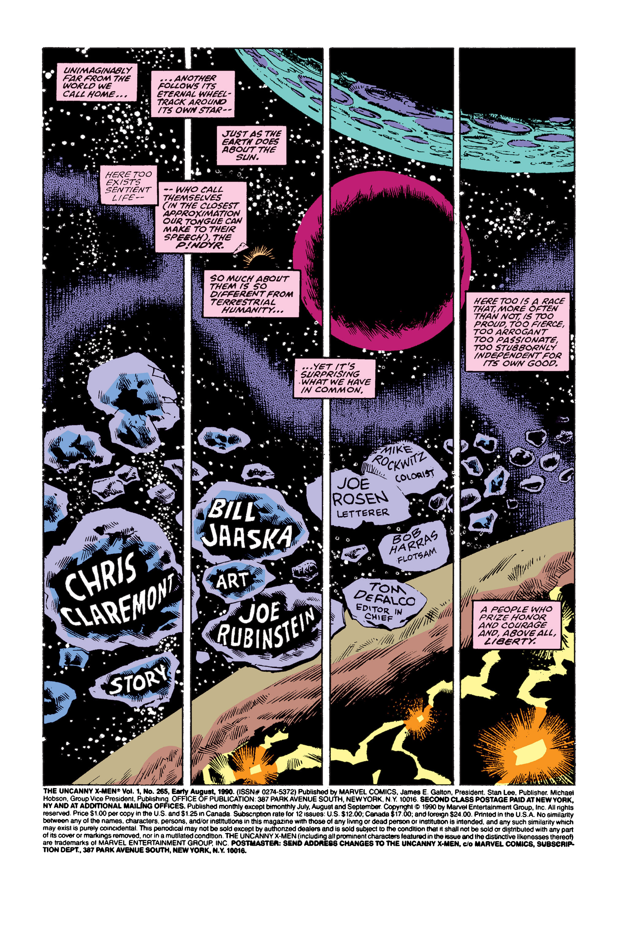 Read online Uncanny X-Men (1963) comic -  Issue #265 - 2