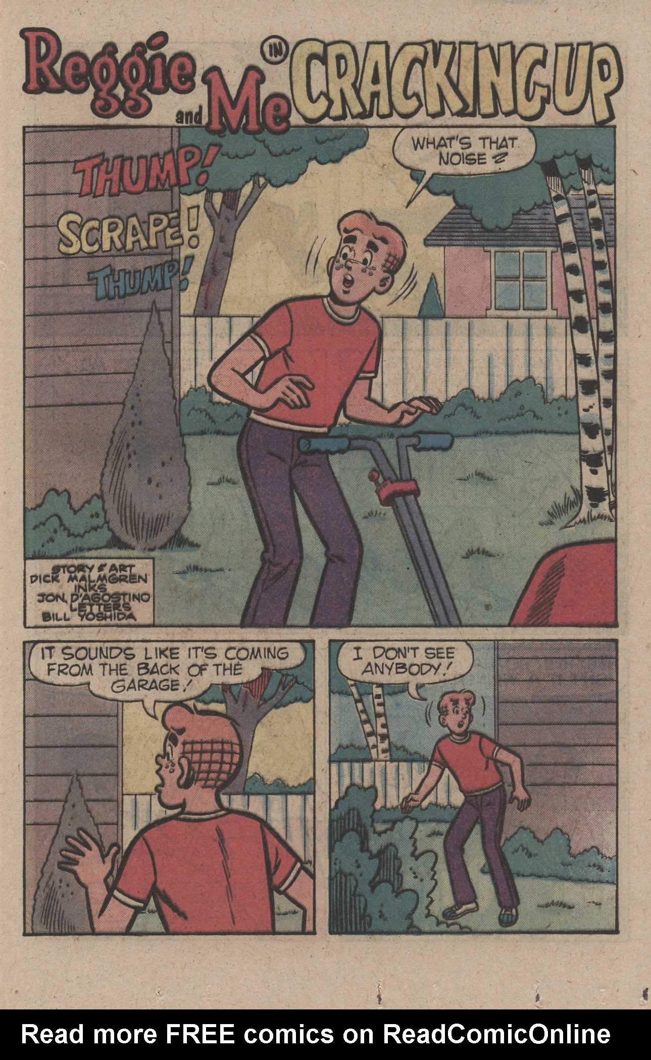Read online Reggie and Me (1966) comic -  Issue #126 - 13