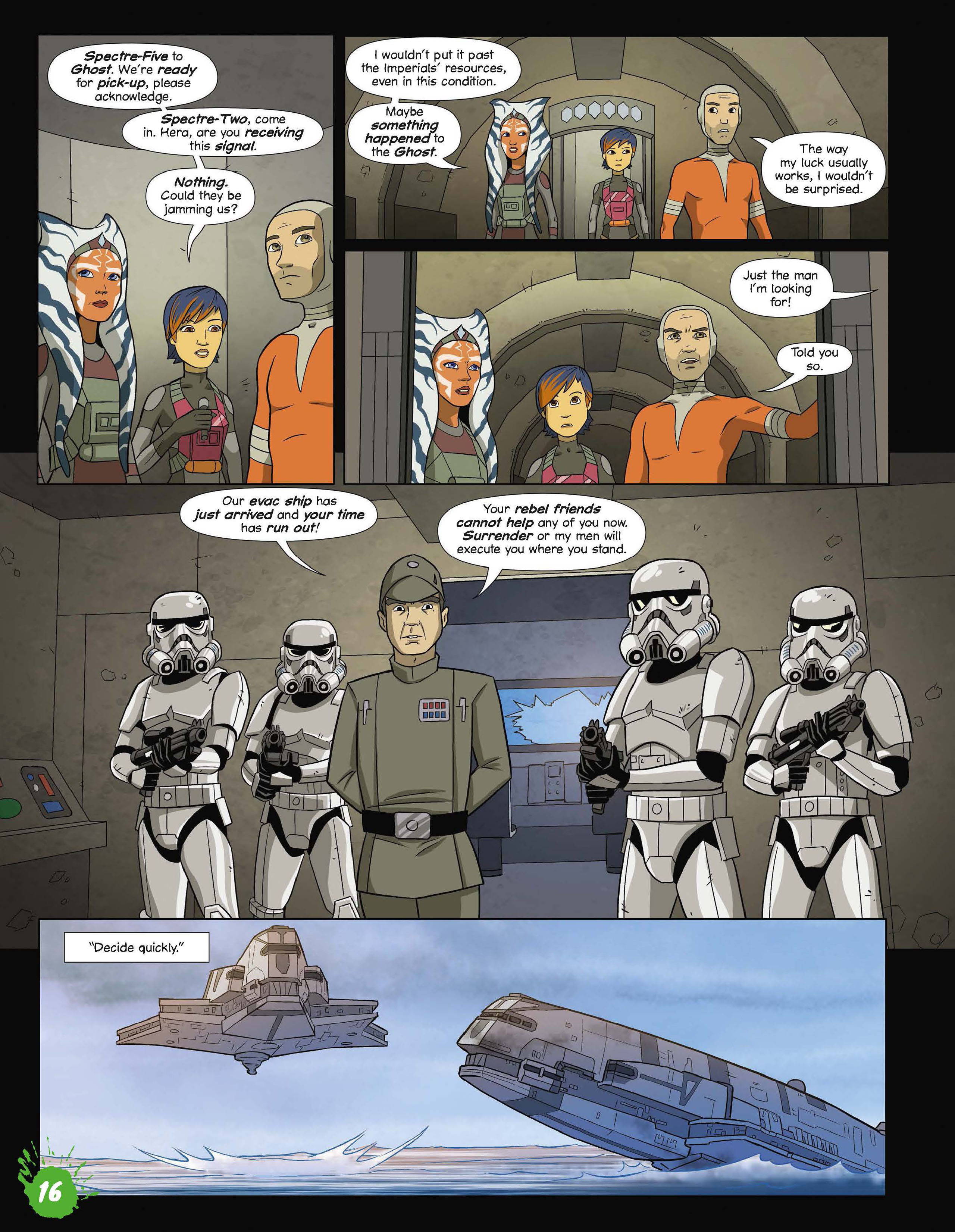 Read online Star Wars Rebels Magazine comic -  Issue #7 - 16