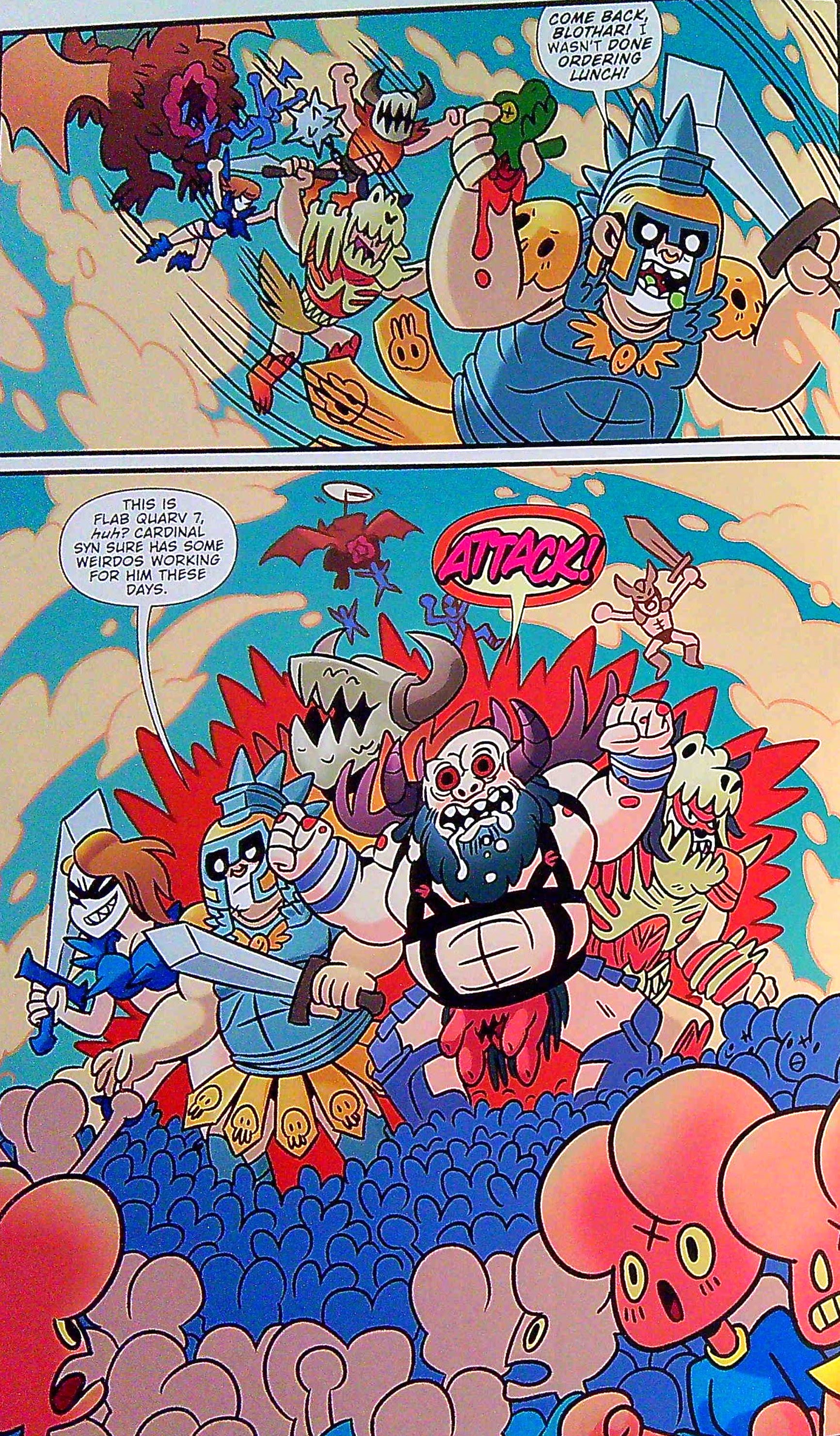 Read online GWAR: The Enormogantic Fail comic -  Issue # TPB - 32