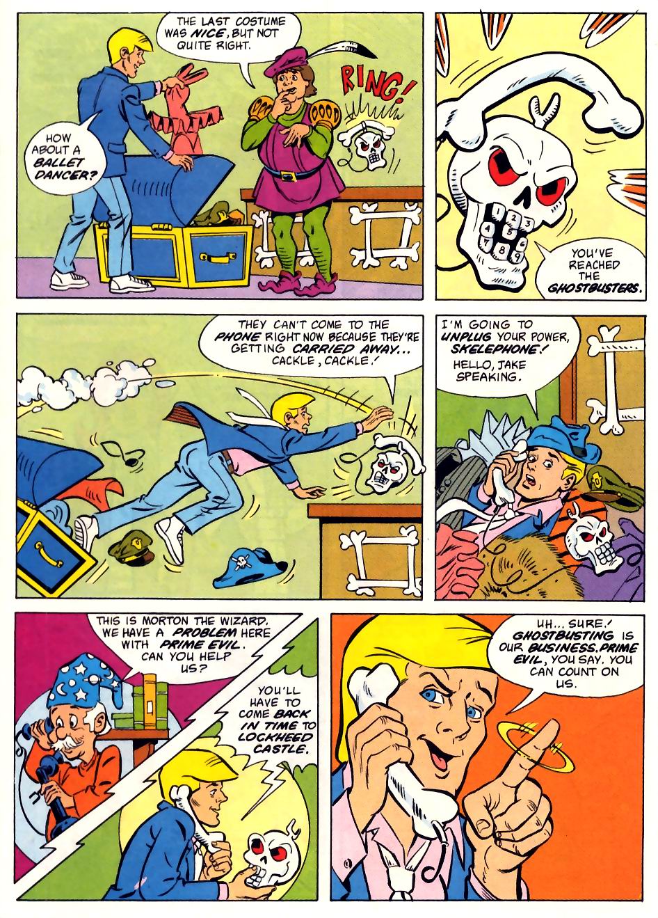 Read online Ghostbusters (1987) comic -  Issue #1 - 8