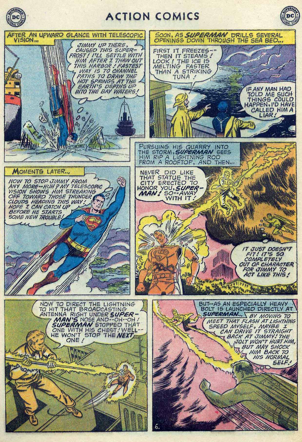 Read online Action Comics (1938) comic -  Issue #253 - 8