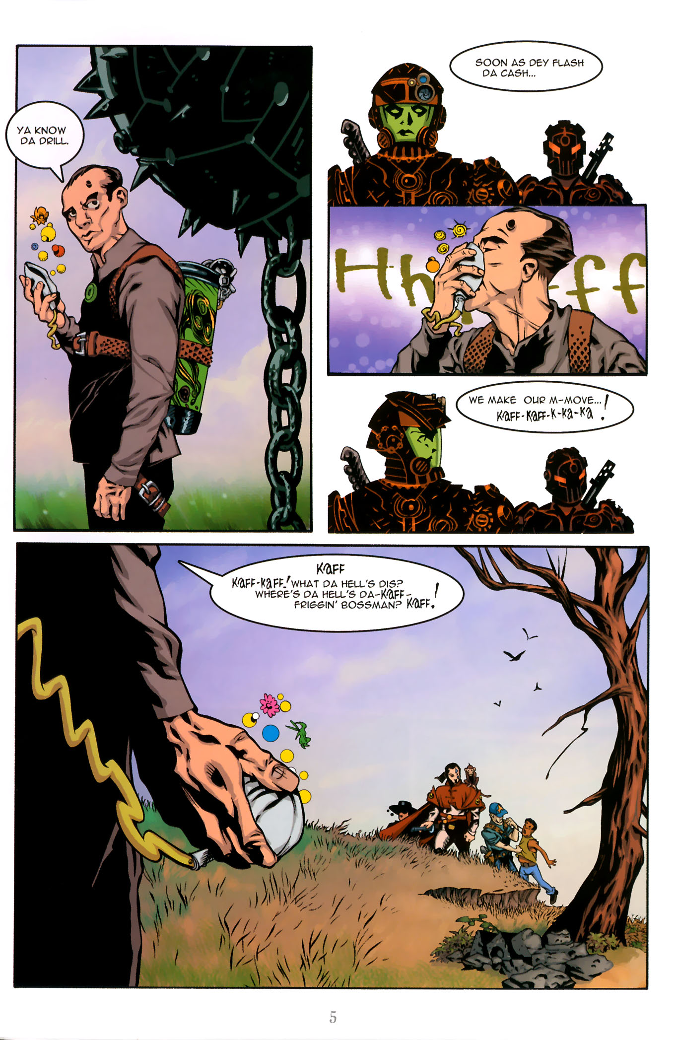 Read online Robotika: For A Few Rubles More comic -  Issue #1 & 2 - 5