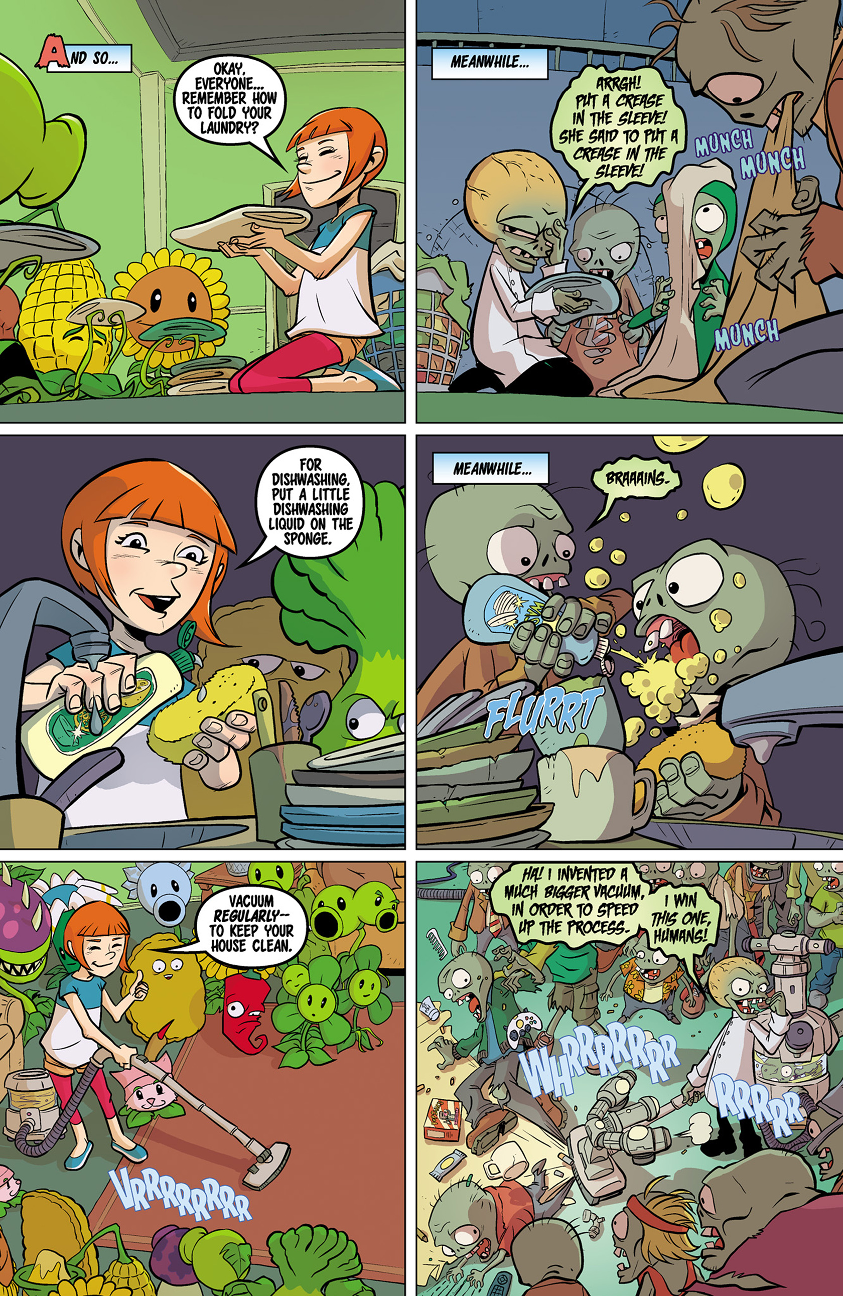 Read online Plants vs. Zombies: Grown Sweet Home comic -  Issue #4 - 18