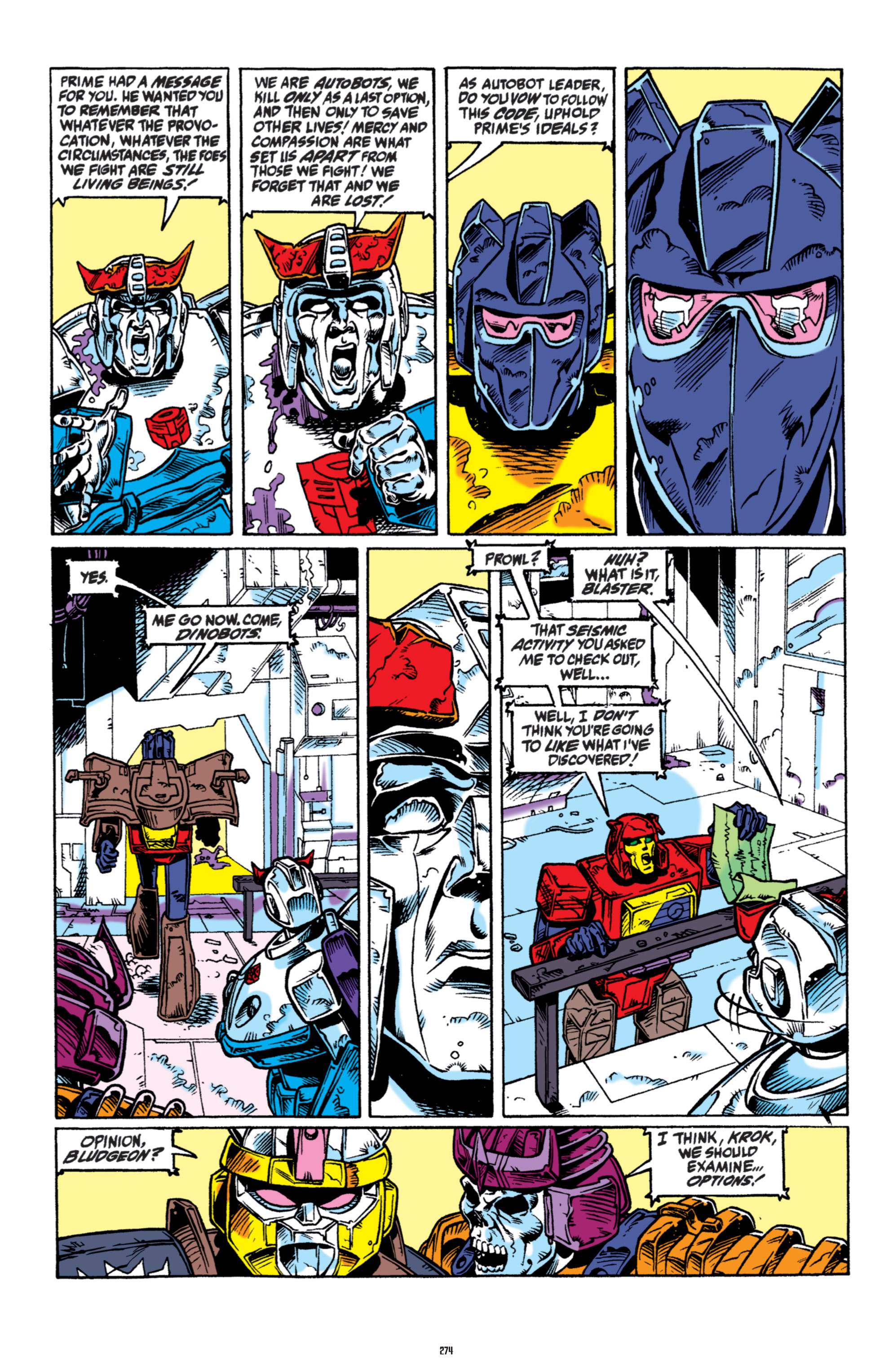 Read online The Transformers Classics comic -  Issue # TPB 6 - 271
