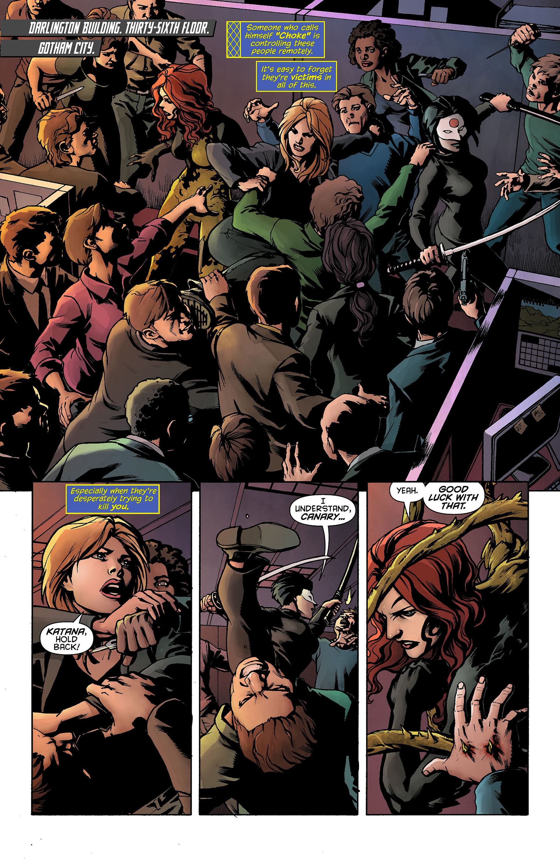 Read online Birds of Prey (2011) comic -  Issue #7 - 2