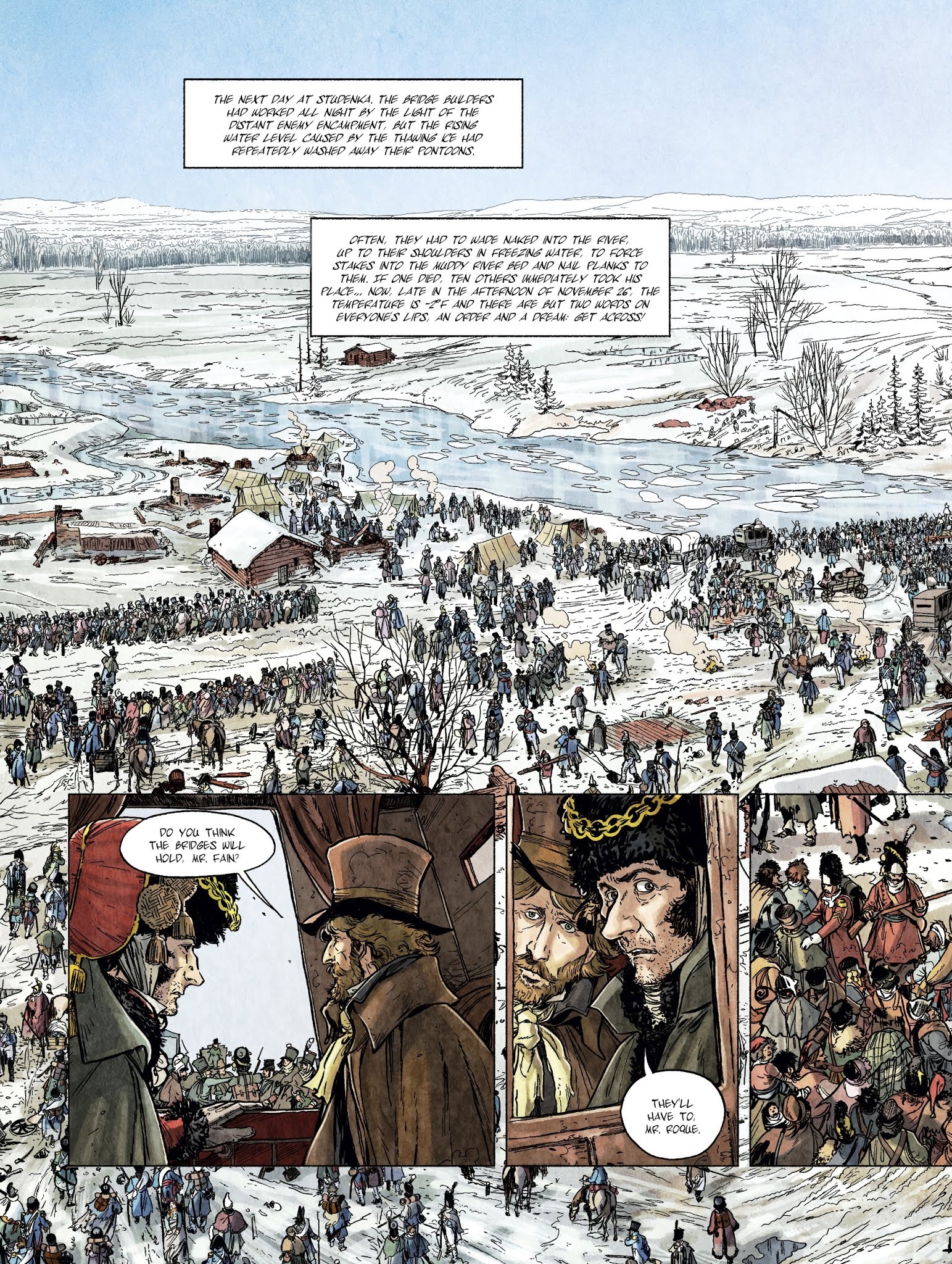 Read online Berezina comic -  Issue #3 - 34