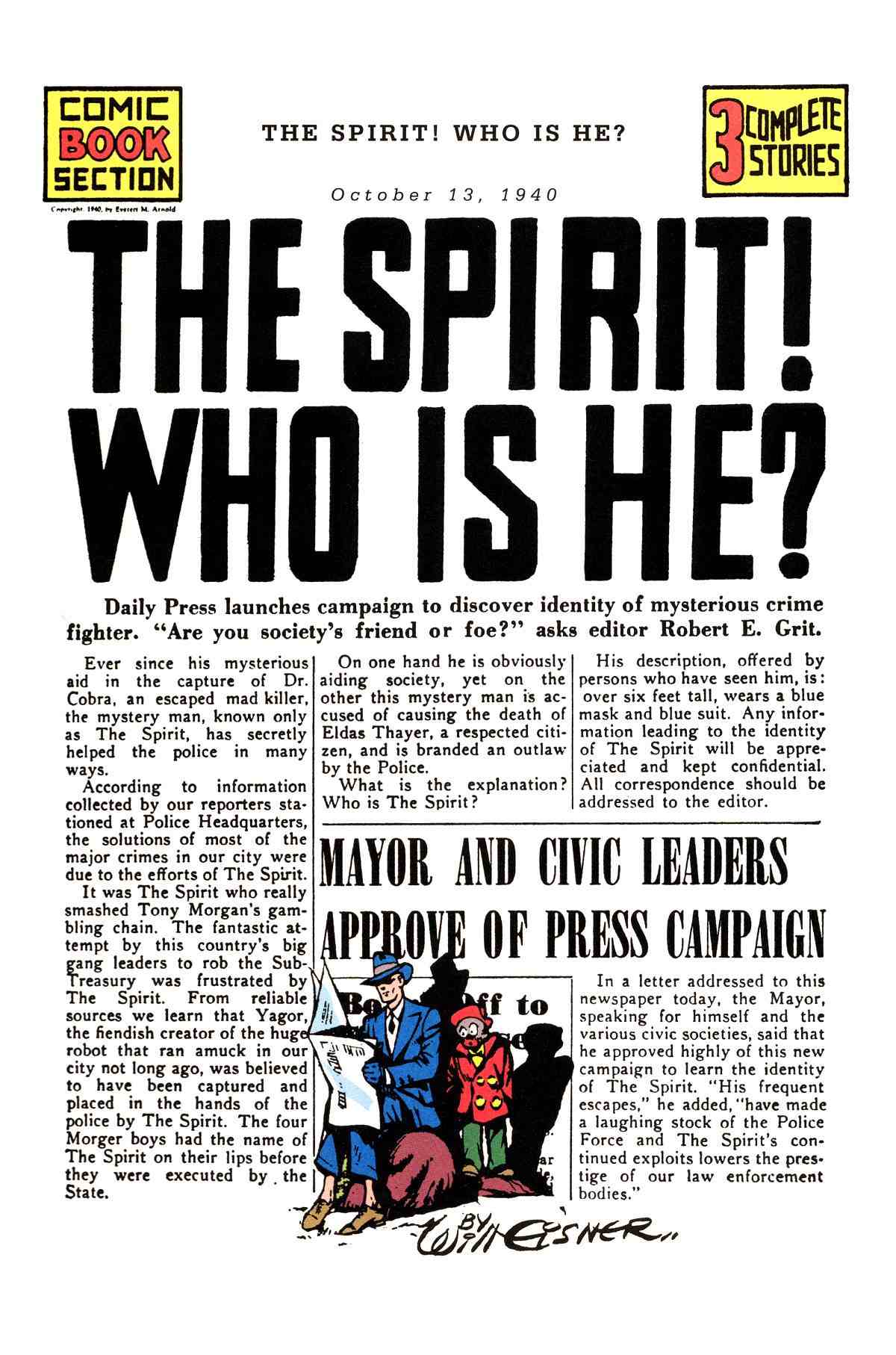 Read online Will Eisner's The Spirit Archives comic -  Issue # TPB 1 (Part 2) - 35