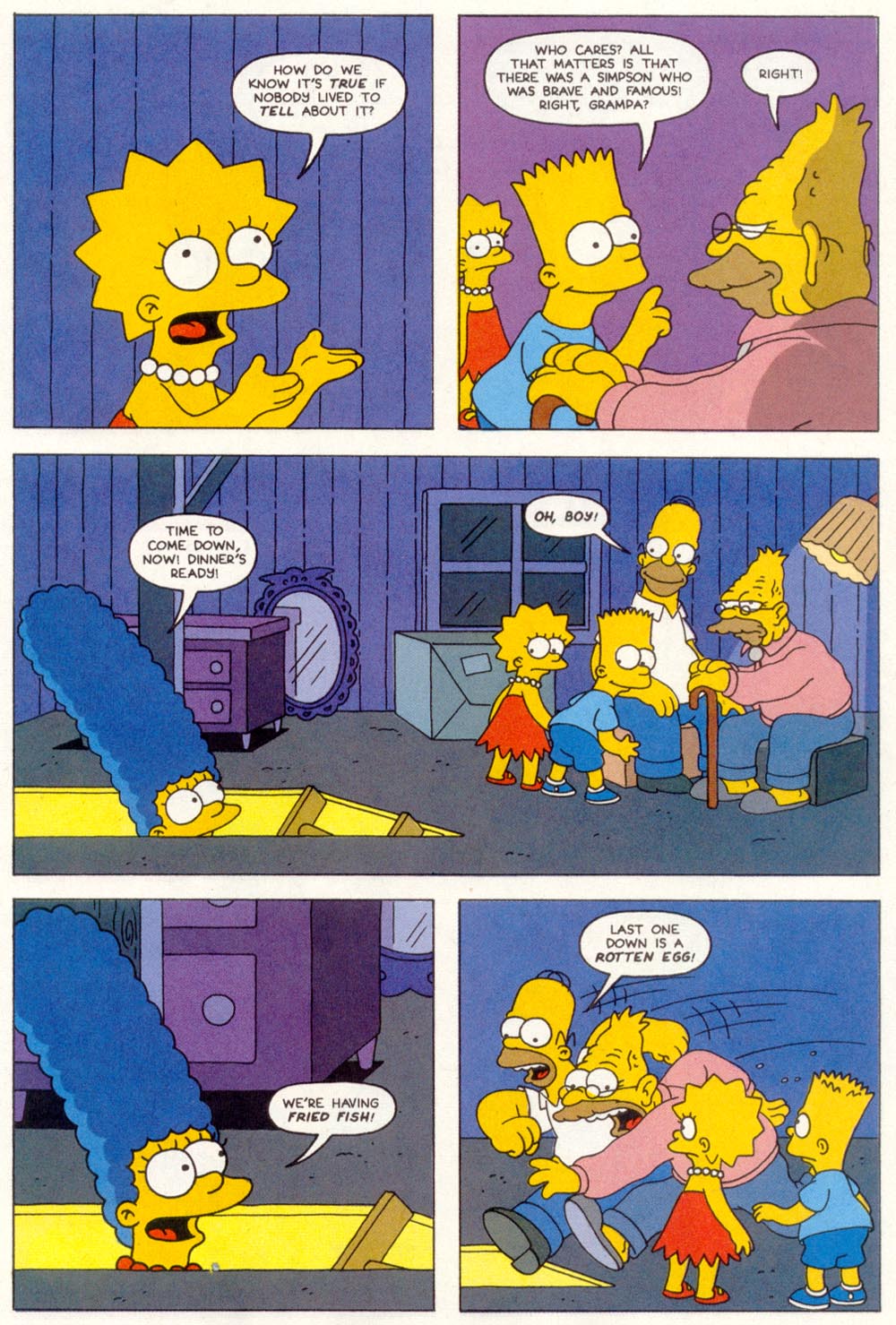 Read online Treehouse of Horror comic -  Issue #1 - 29