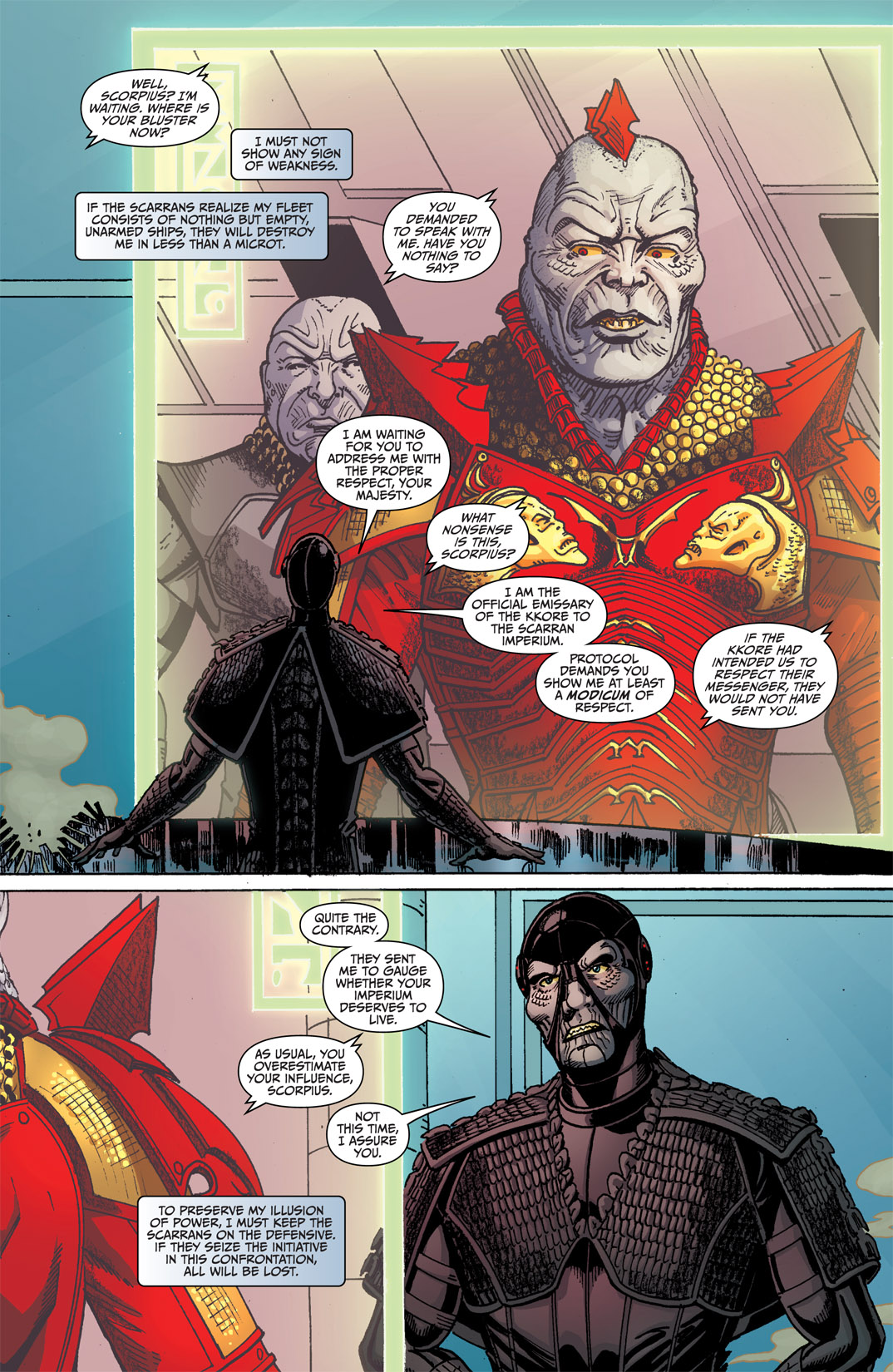 Read online Farscape: Scorpius comic -  Issue #5 - 3