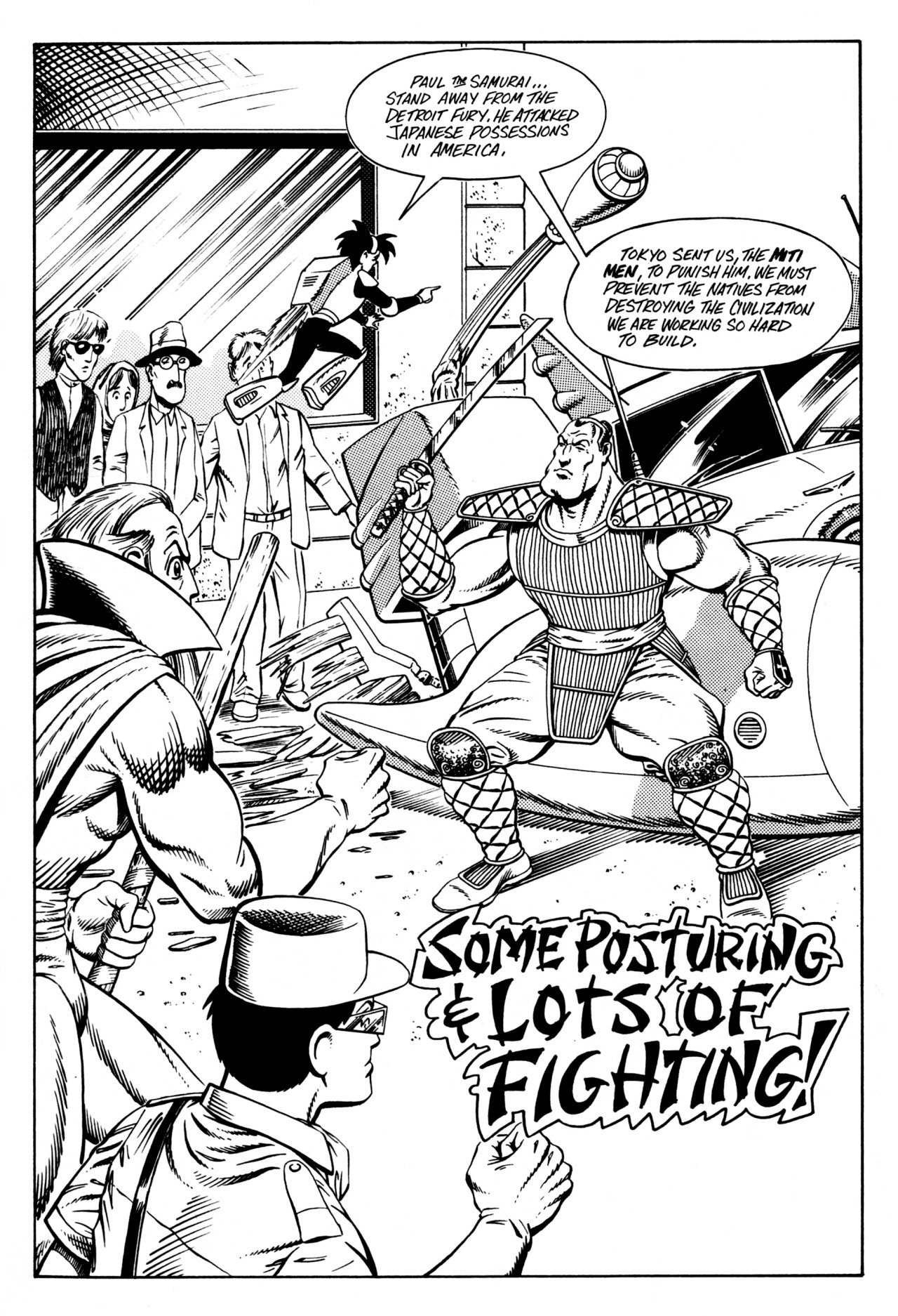 Read online Paul the Samurai (1992) comic -  Issue #2 - 3