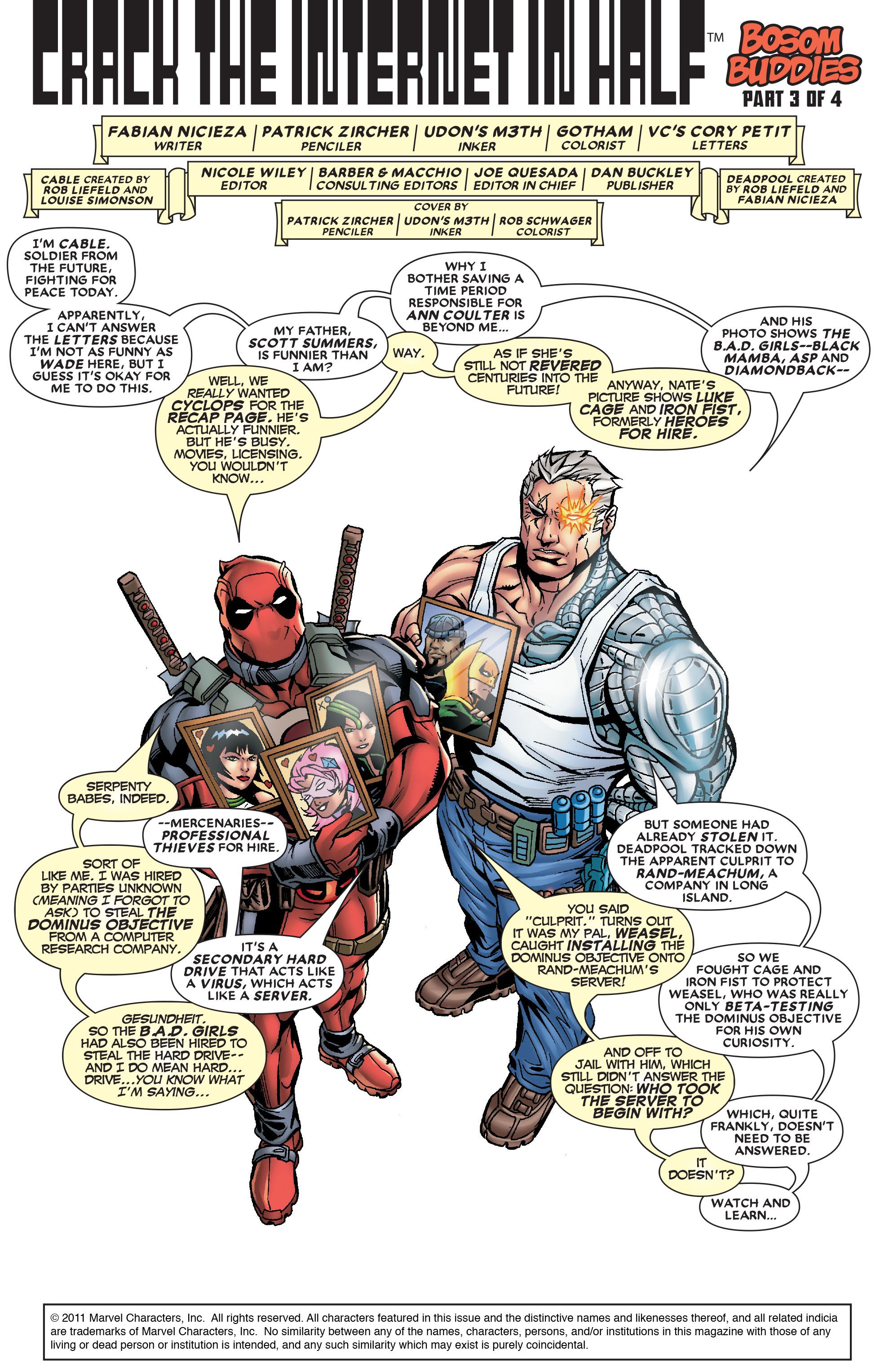 Read online Cable and Deadpool comic -  Issue #22 - 2
