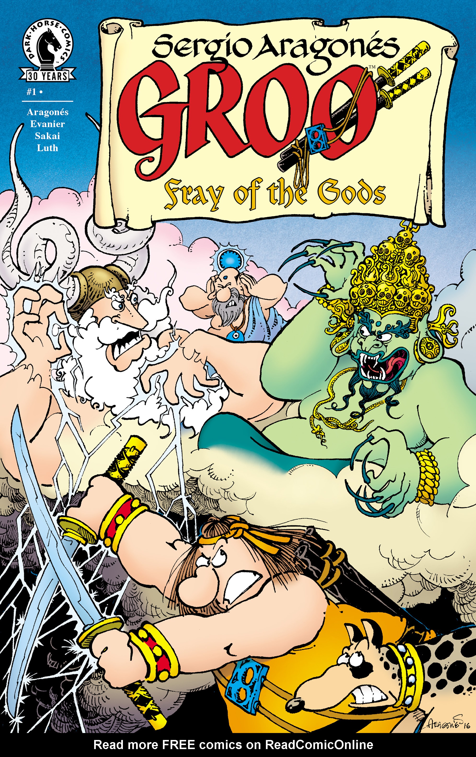 Read online Groo: Fray of the Gods comic -  Issue #1 - 1