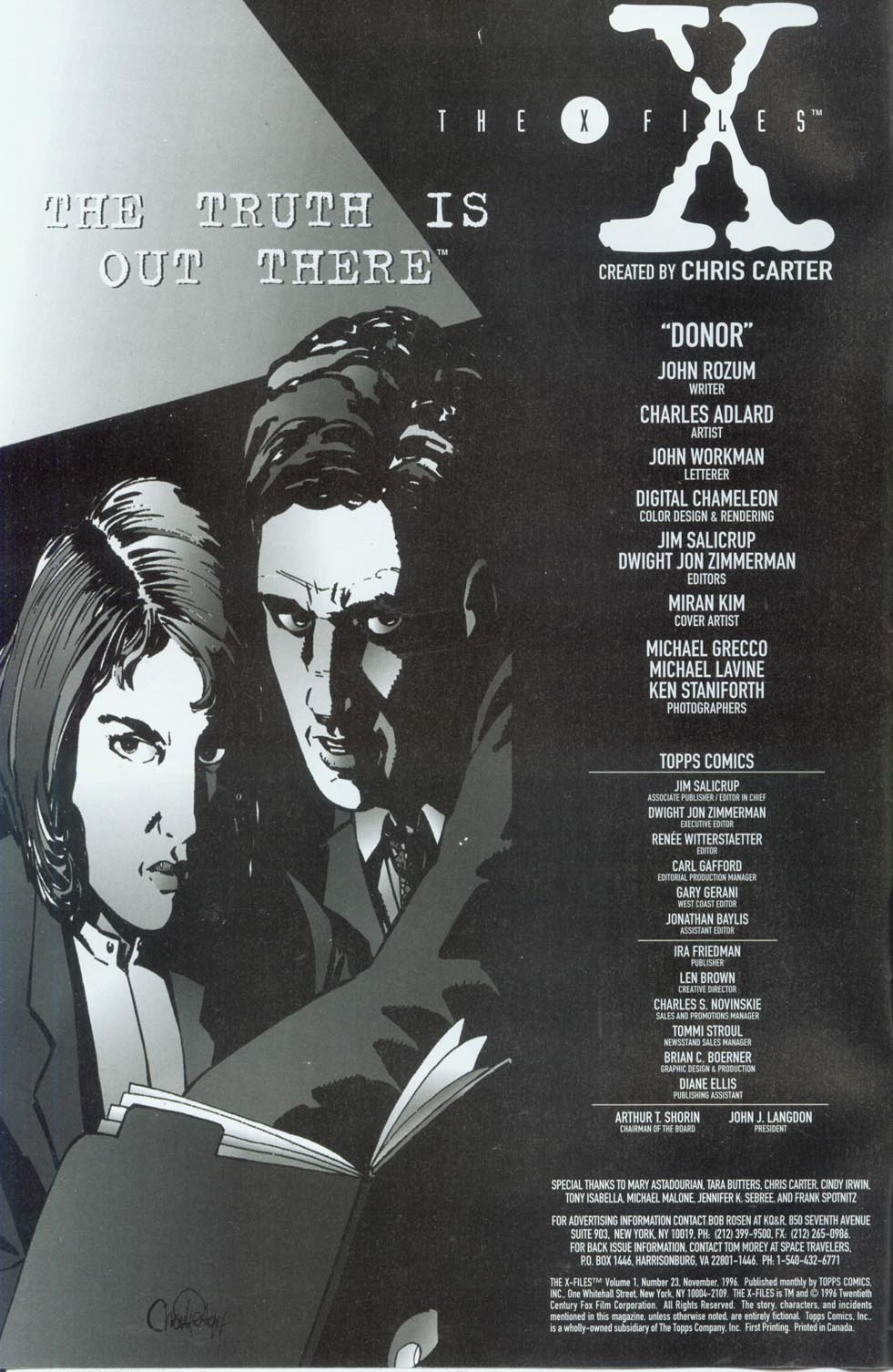 Read online The X-Files (1995) comic -  Issue #23 - 2
