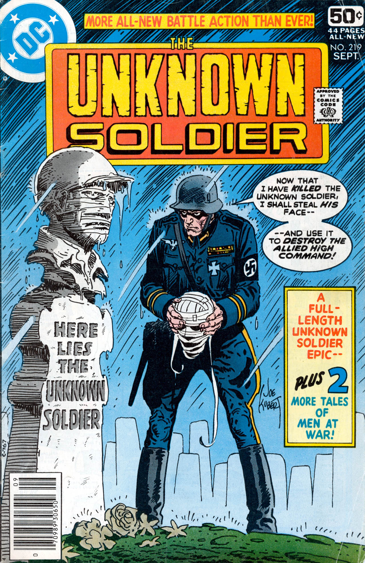 Read online Unknown Soldier (1977) comic -  Issue #219 - 1