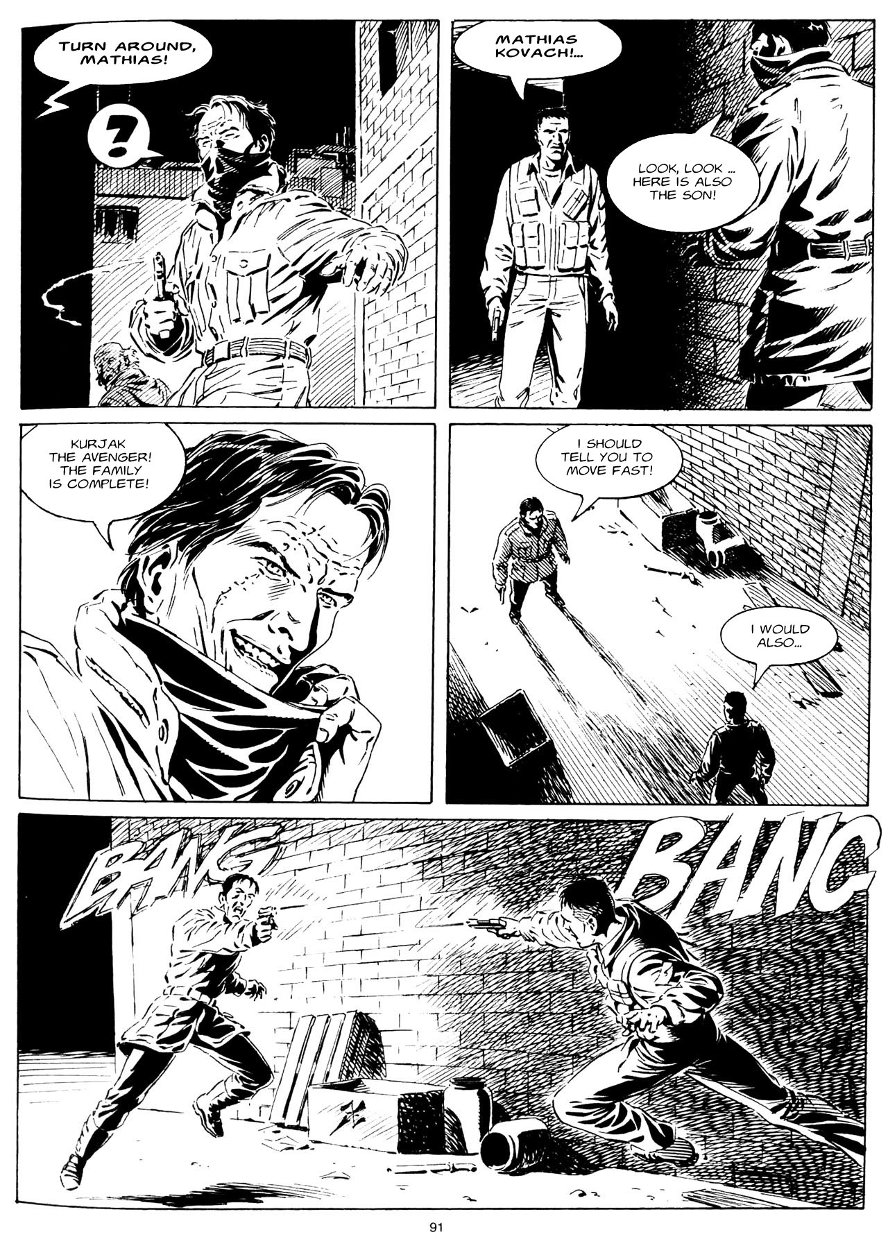 Read online Dampyr (2000) comic -  Issue #11 - 91
