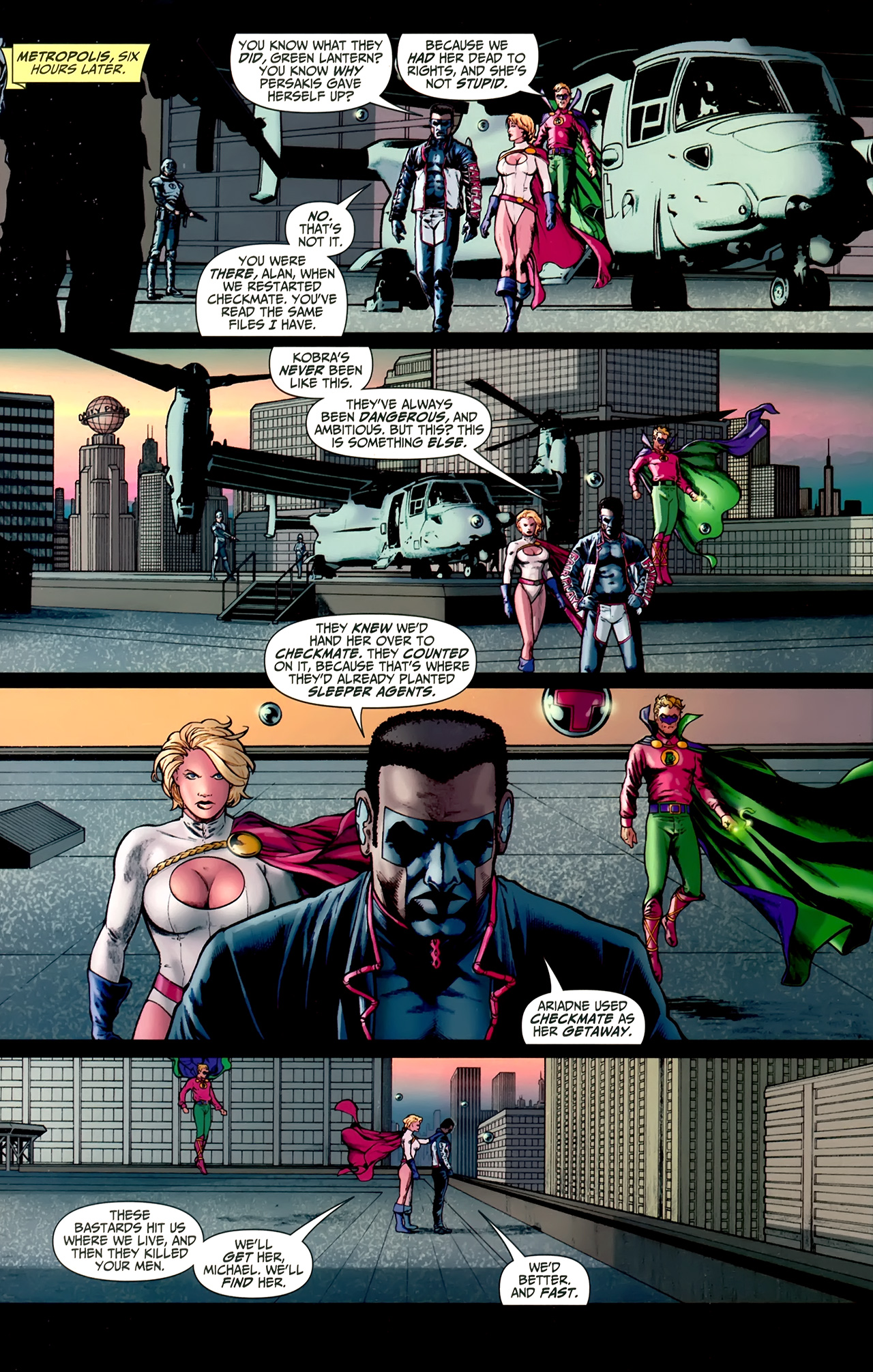 Read online JSA vs. Kobra comic -  Issue #2 - 8