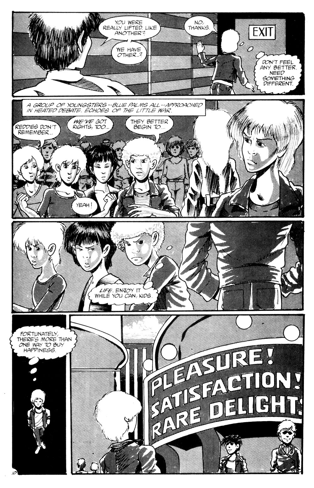 Read online Logan's Run (1990) comic -  Issue #1 - 12