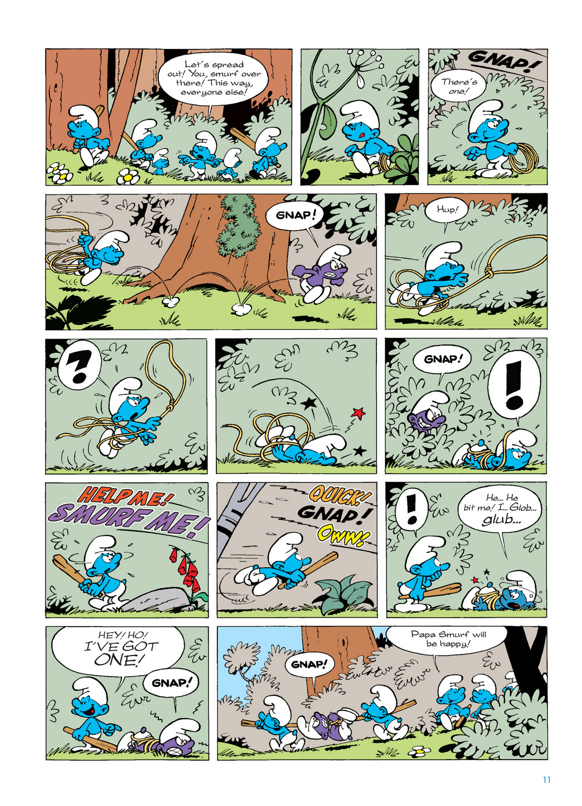 Read online The Smurfs comic -  Issue #1 - 11