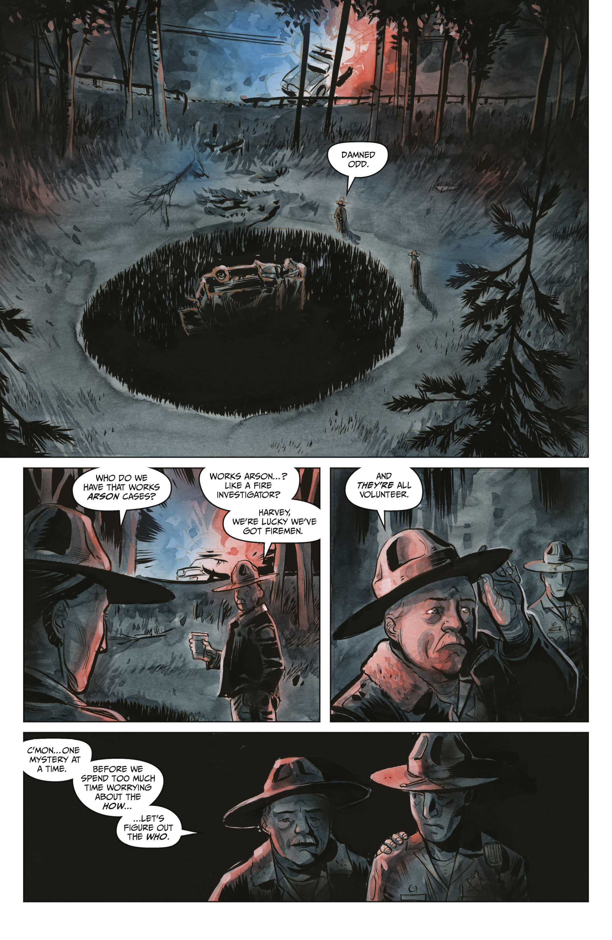 Read online Manor Black comic -  Issue #1 - 14
