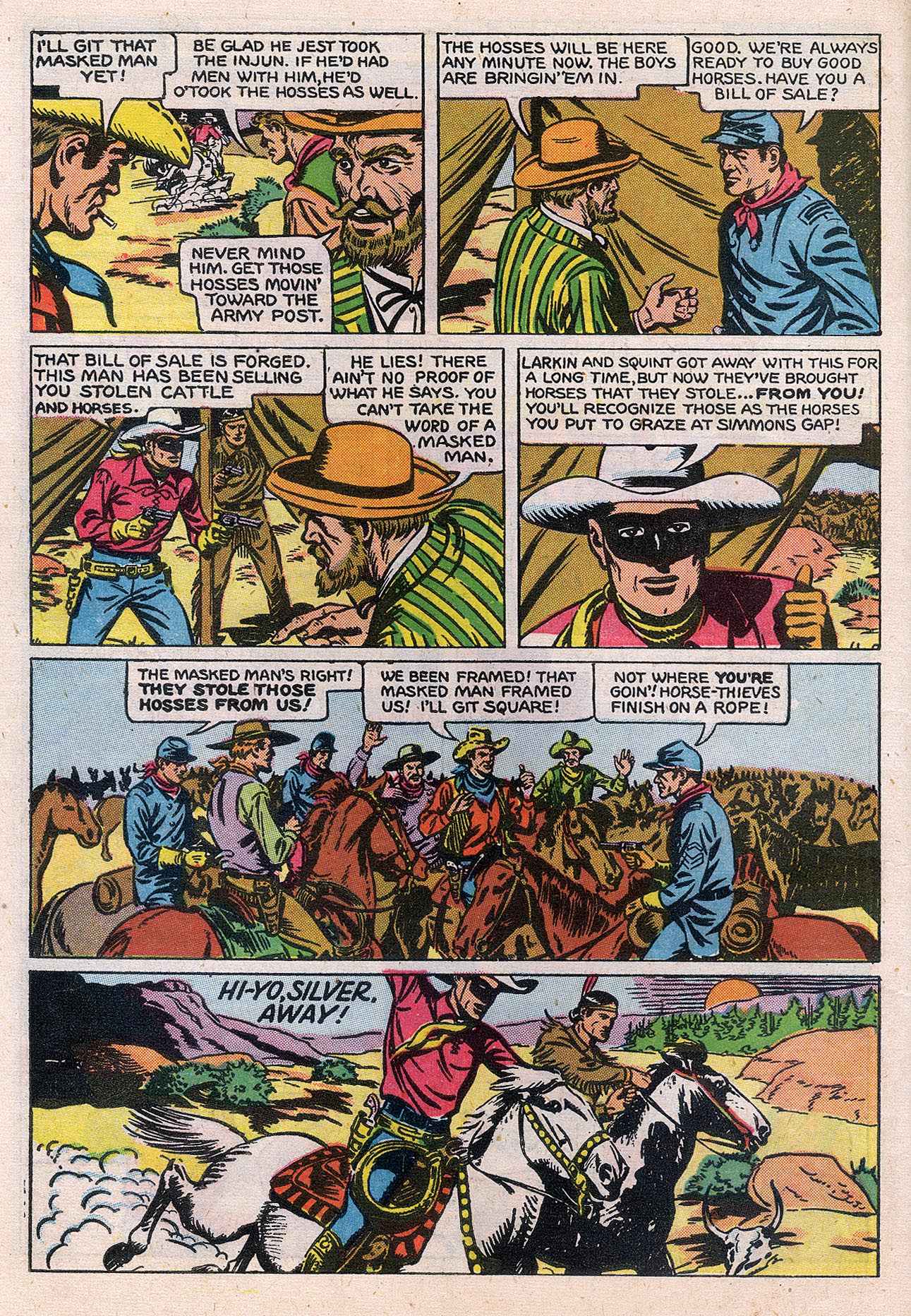 Read online The Lone Ranger (1948) comic -  Issue #27 - 18