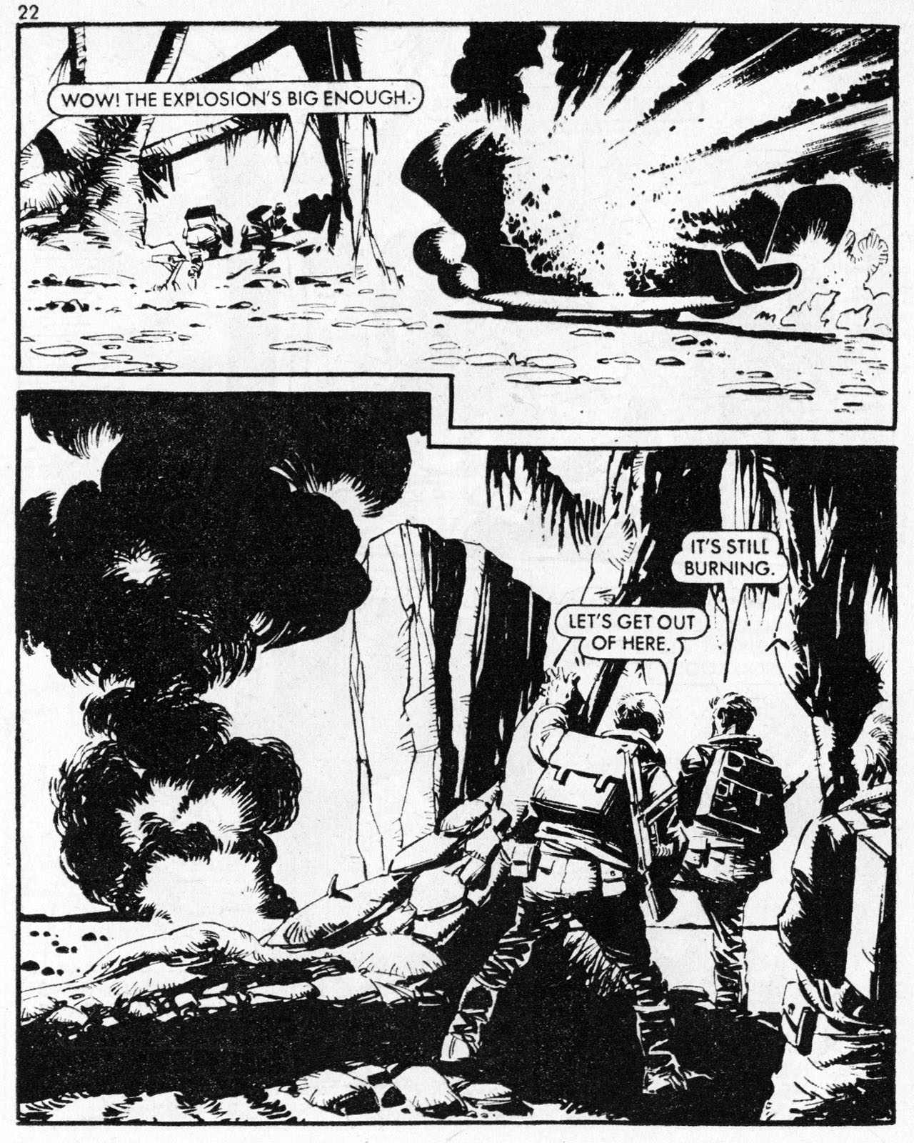 Read online Starblazer comic -  Issue #105 - 22