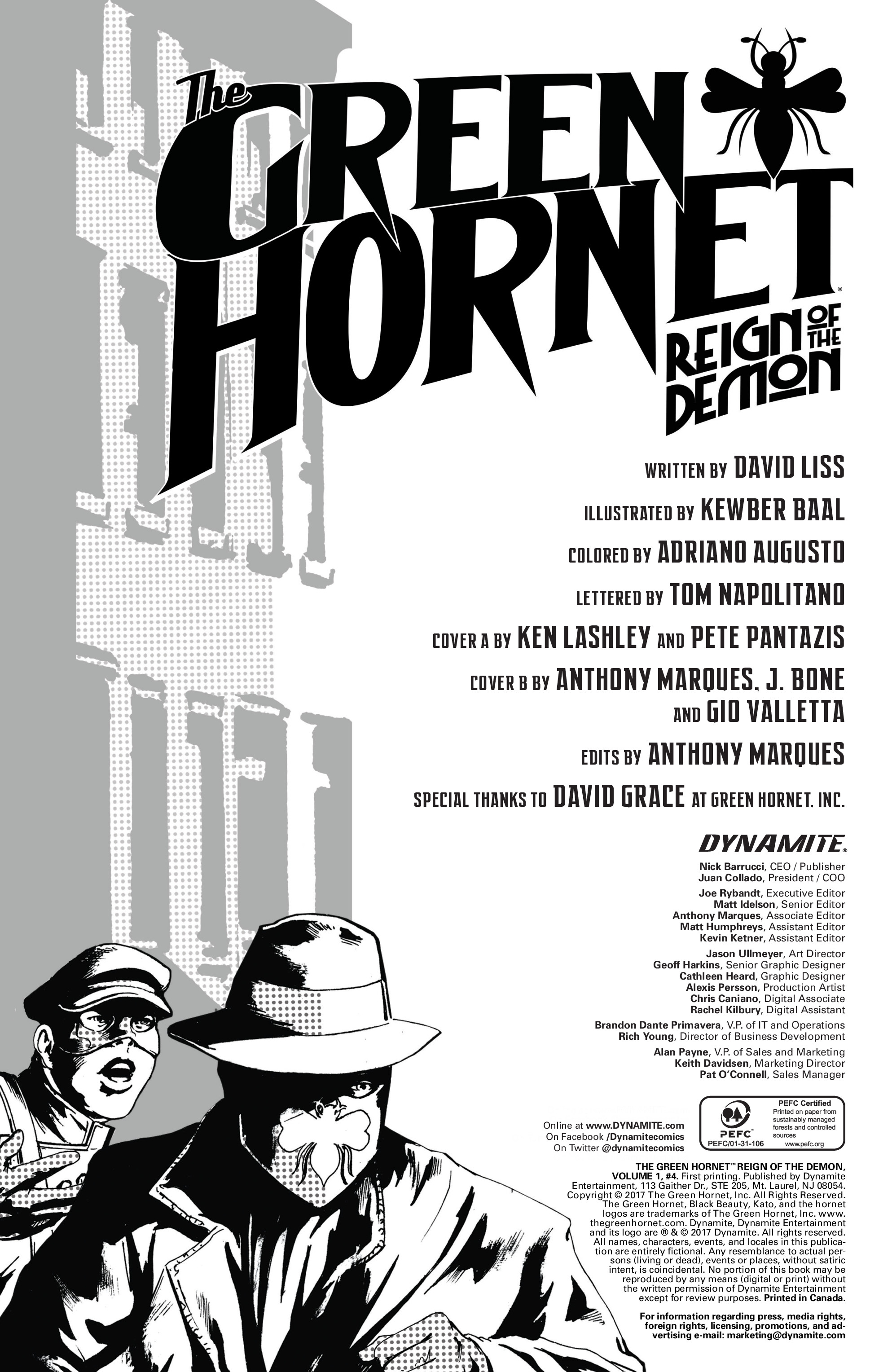 Read online Green Hornet: Reign of The Demon comic -  Issue #4 - 3