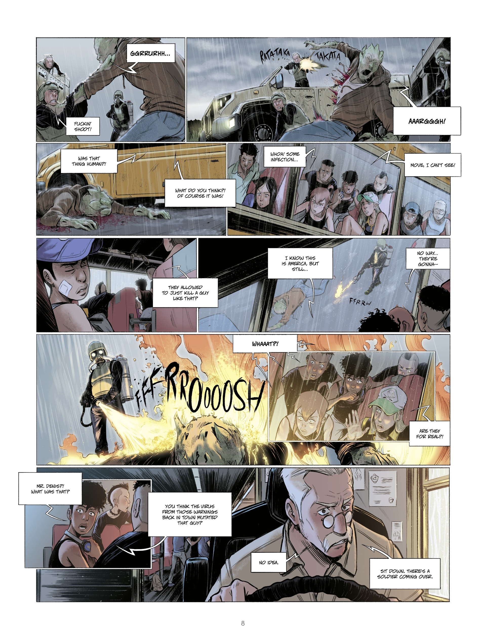 Read online Green Class comic -  Issue #1 - 8