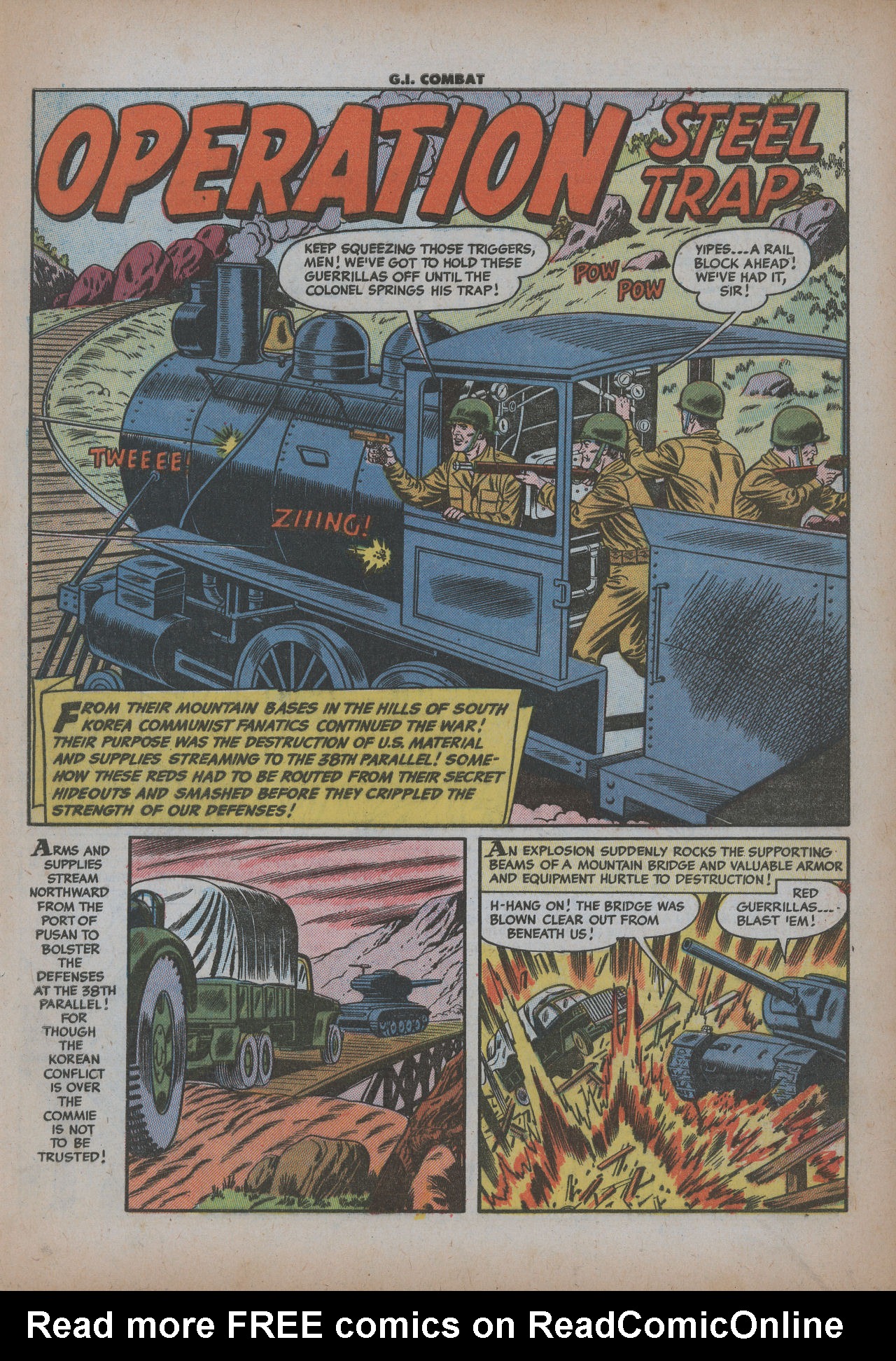 Read online G.I. Combat (1952) comic -  Issue #24 - 28