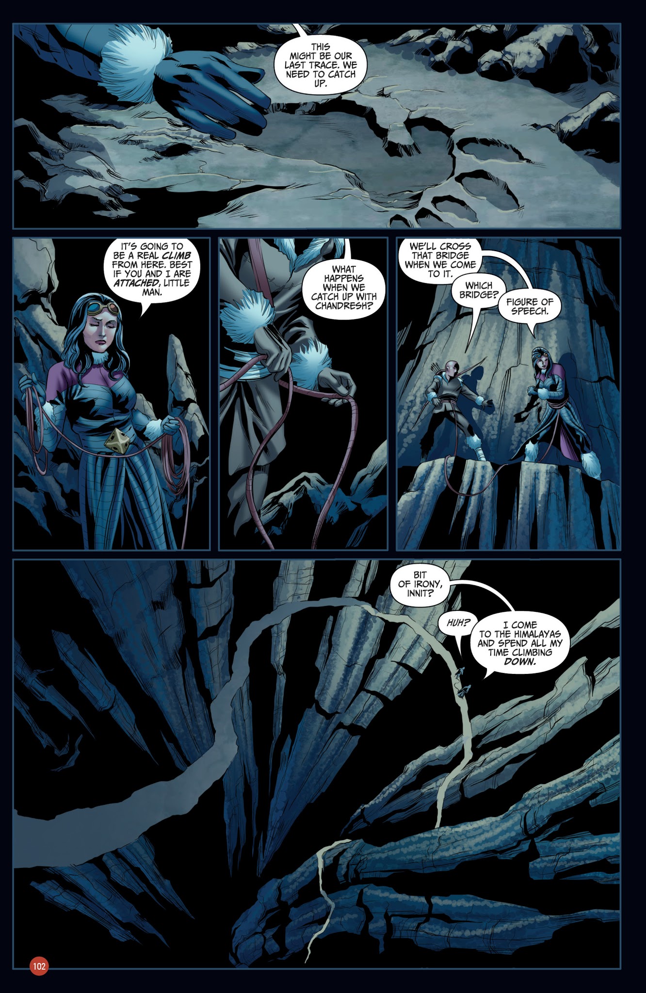 Read online Van Helsing vs. Werewolf comic -  Issue # _TPB 1 - 103
