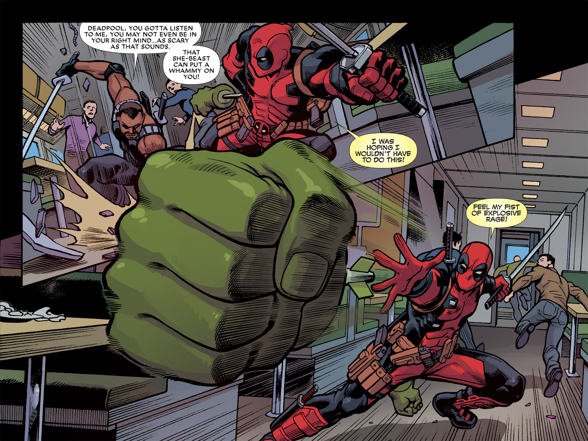 Read online Deadpool: Dracula's Gauntlet comic -  Issue # Part 4 - 33