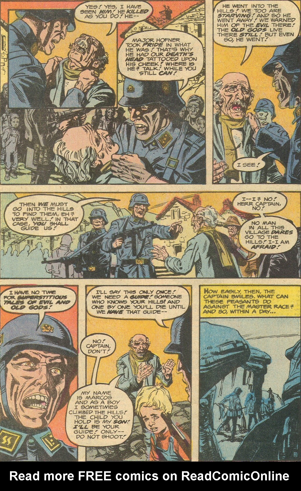 Read online Weird War Tales (1971) comic -  Issue #65 - 22