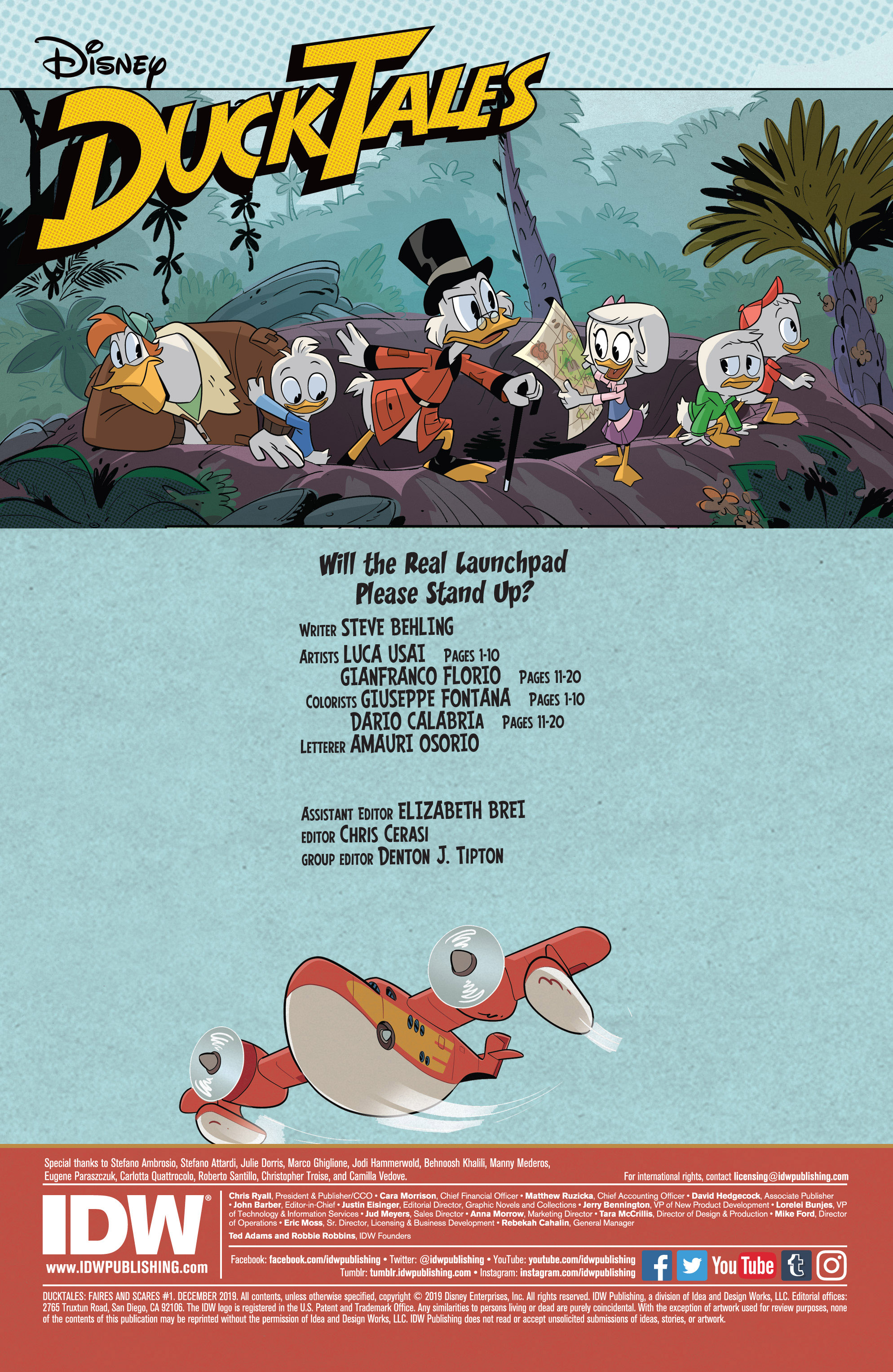 Read online DuckTales: Faires And Scares comic -  Issue #1 - 2