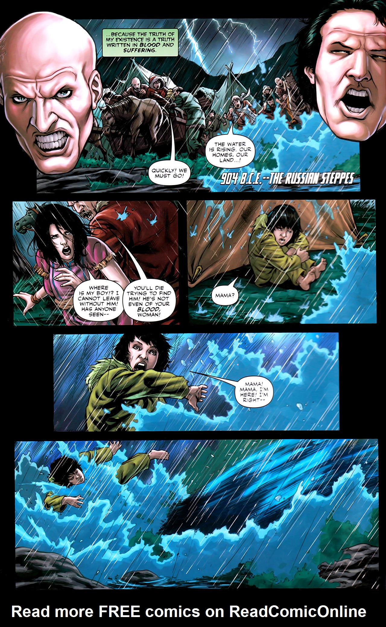 Read online Highlander Origins: The Kurgan comic -  Issue #1 - 4