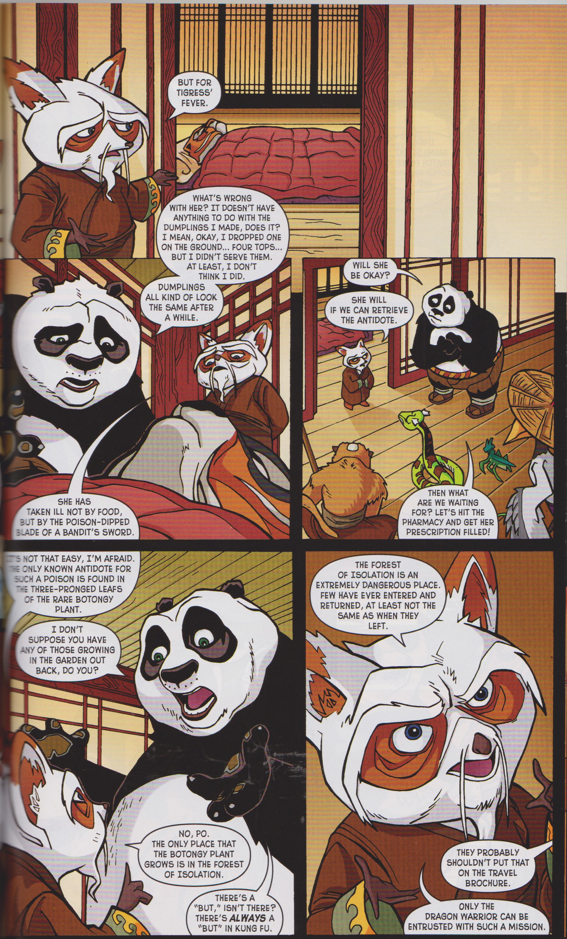 Read online Kung Fu Panda Everyone is Kung Fu Fighting comic -  Issue # TPB (Part 2) - 52