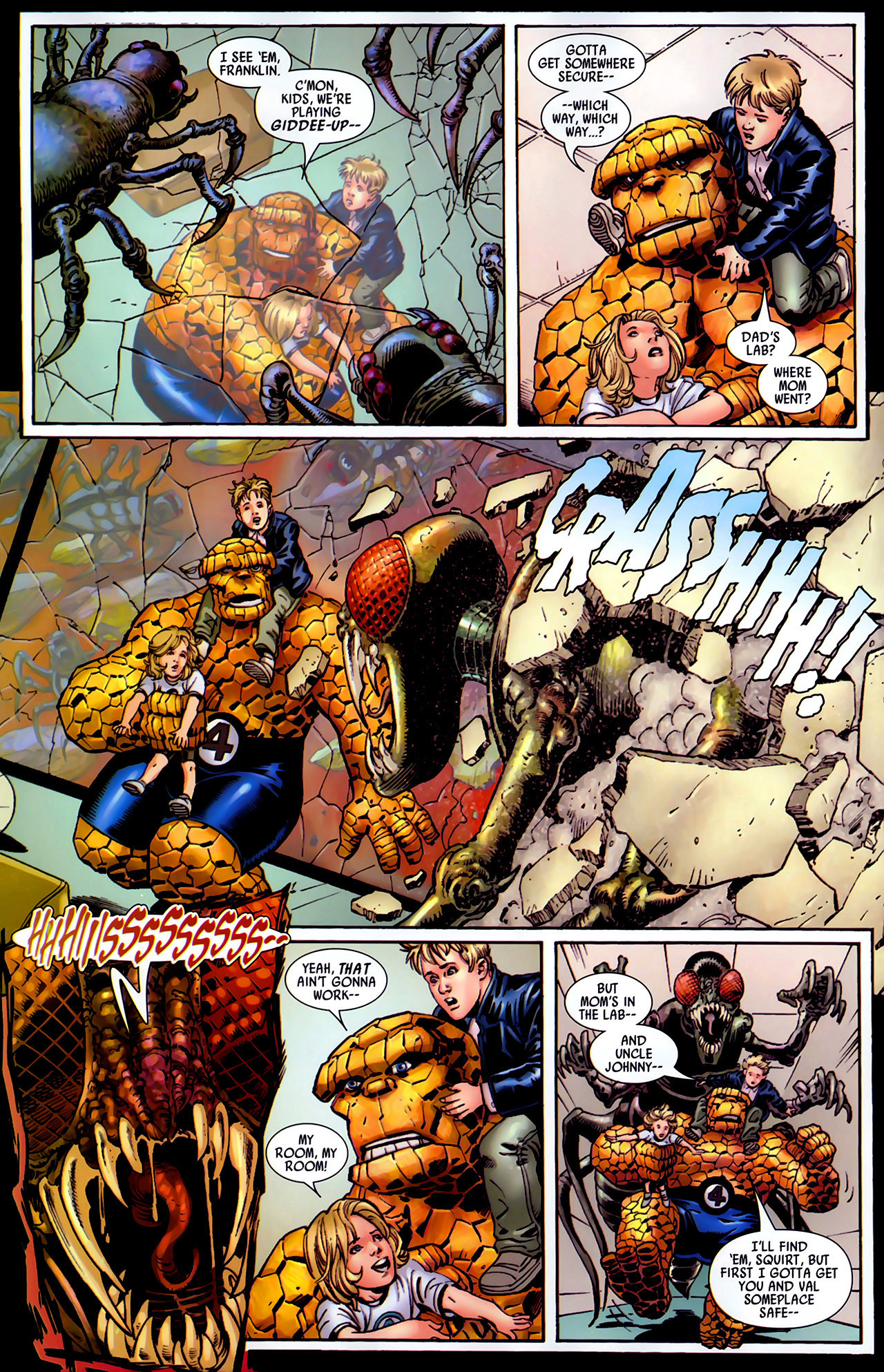 Read online Secret Invasion: Fantastic Four comic -  Issue #1 - 15