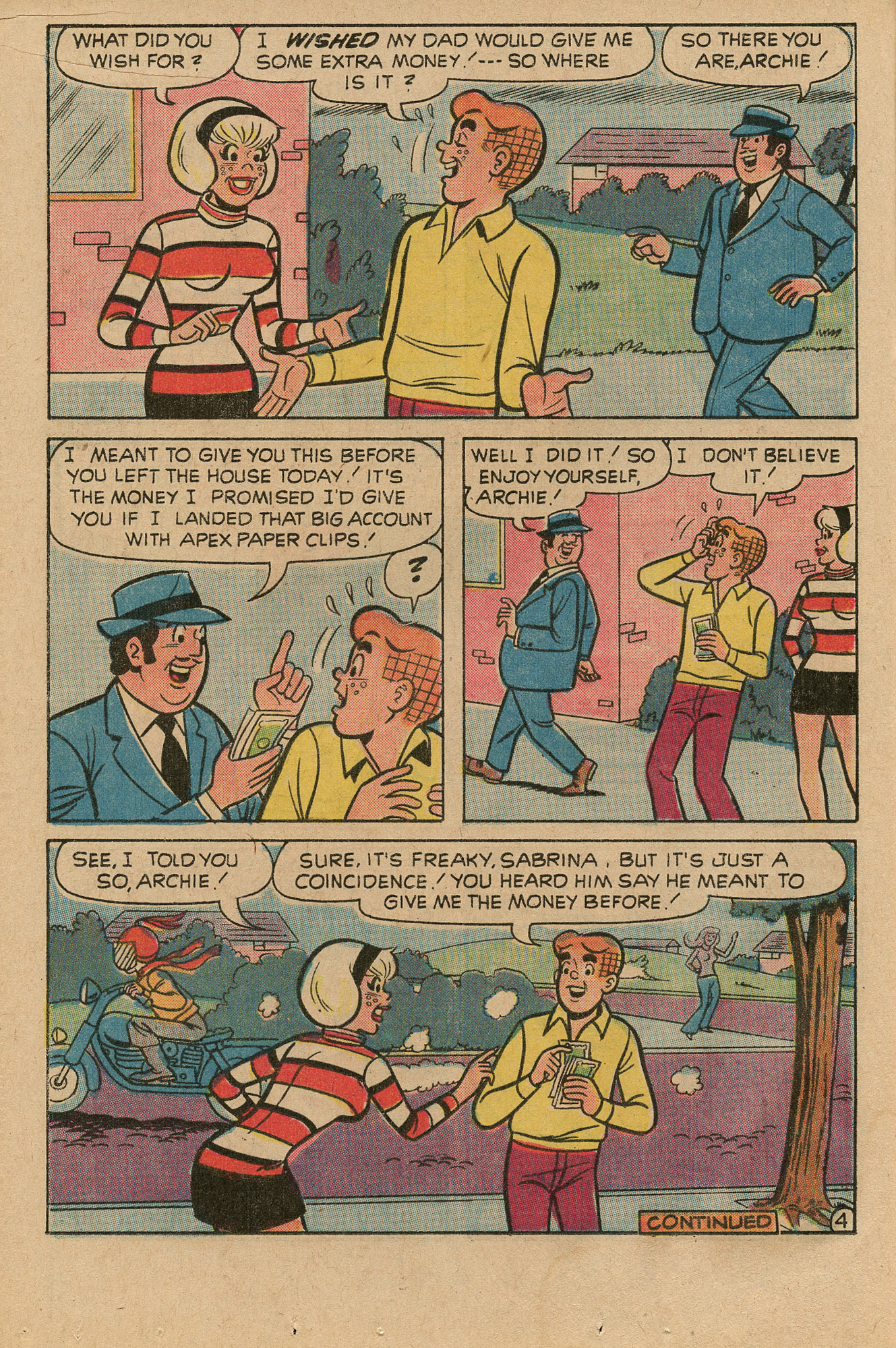 Read online Archie's TV Laugh-Out comic -  Issue #16 - 16