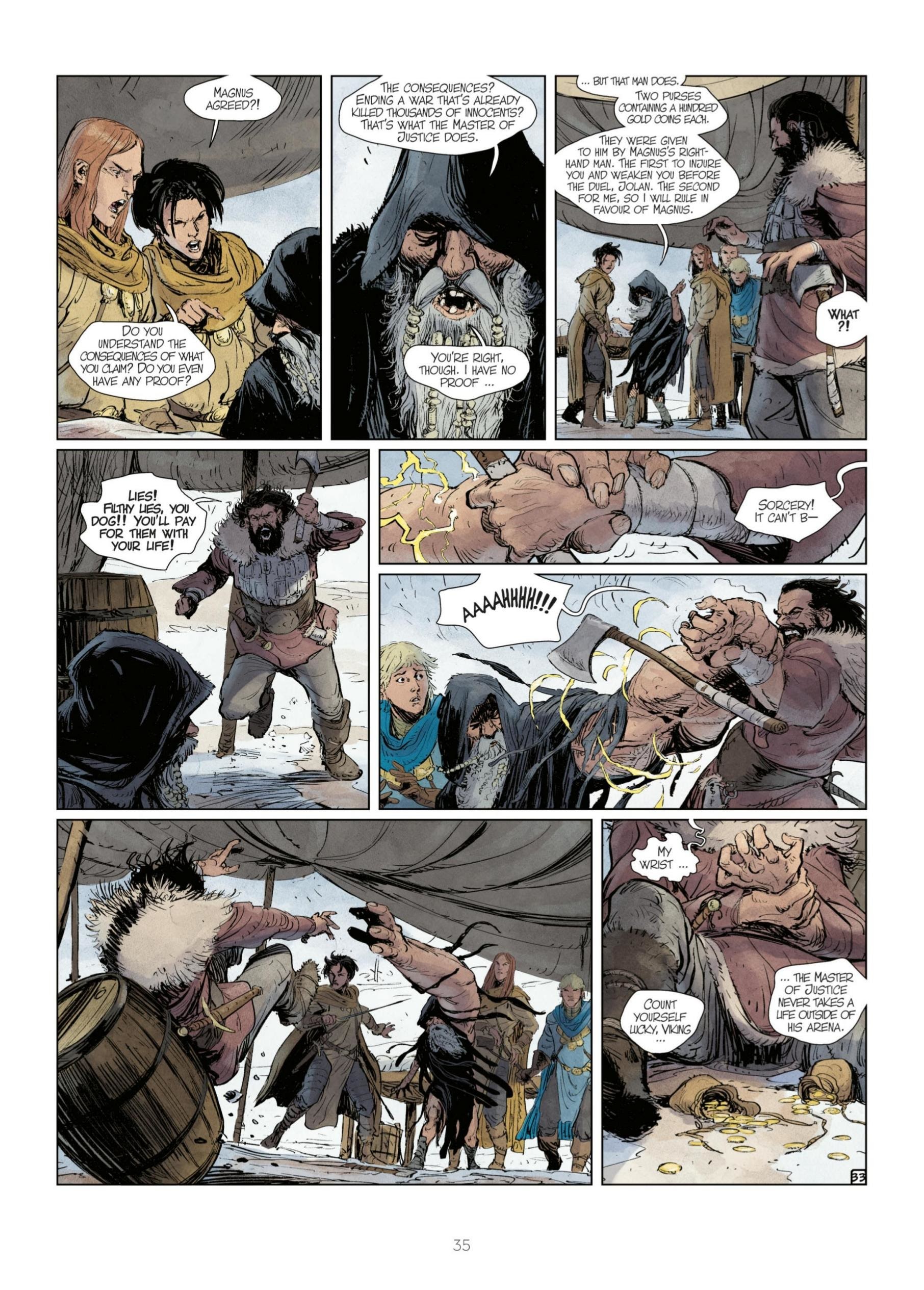 Read online Kriss of Valnor: The Mountain of Time comic -  Issue # Full - 37