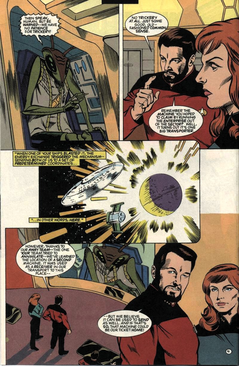 Read online Star Trek: The Next Generation (1989) comic -  Issue #43 - 5
