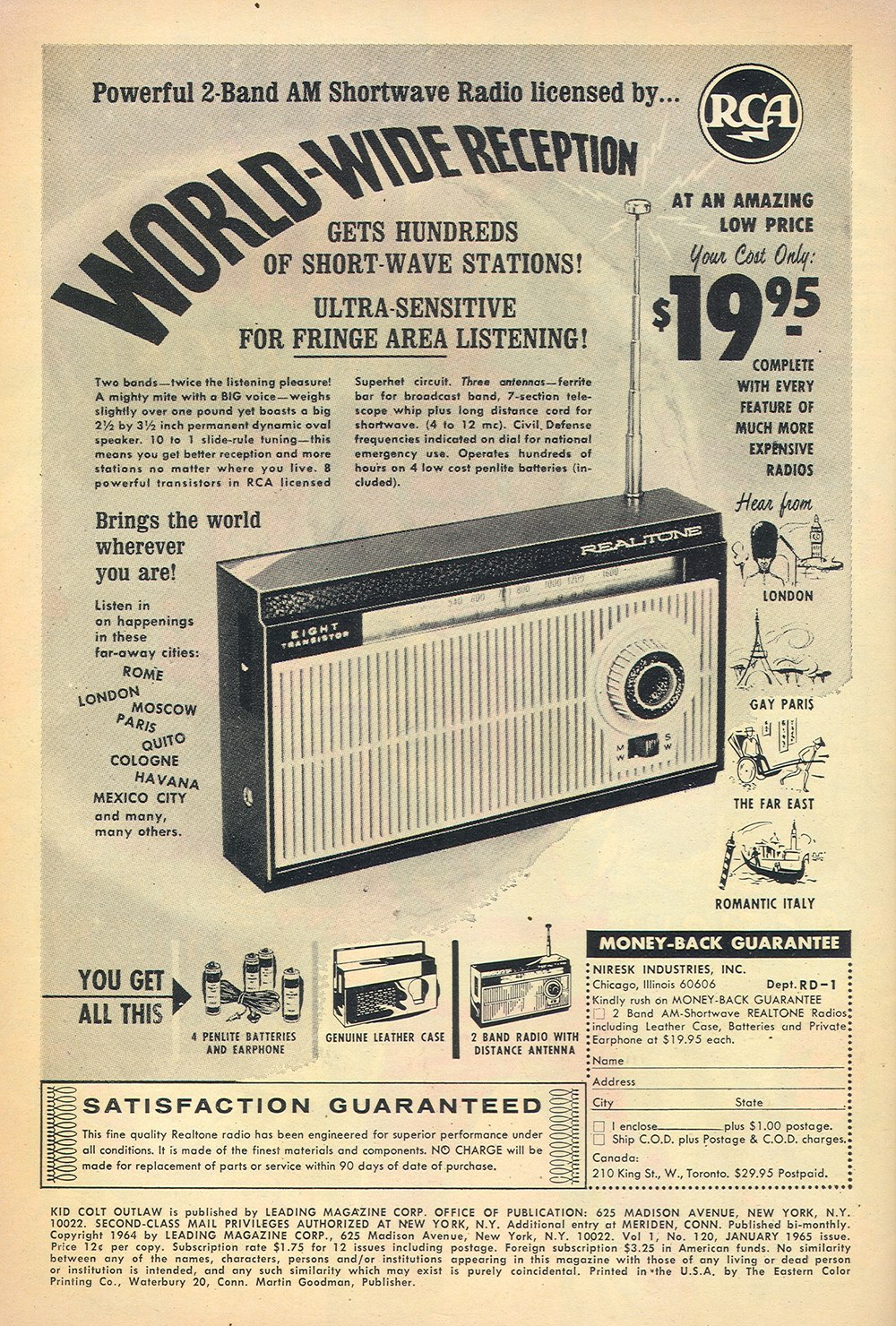 Read online Kid Colt Outlaw comic -  Issue #120 - 2